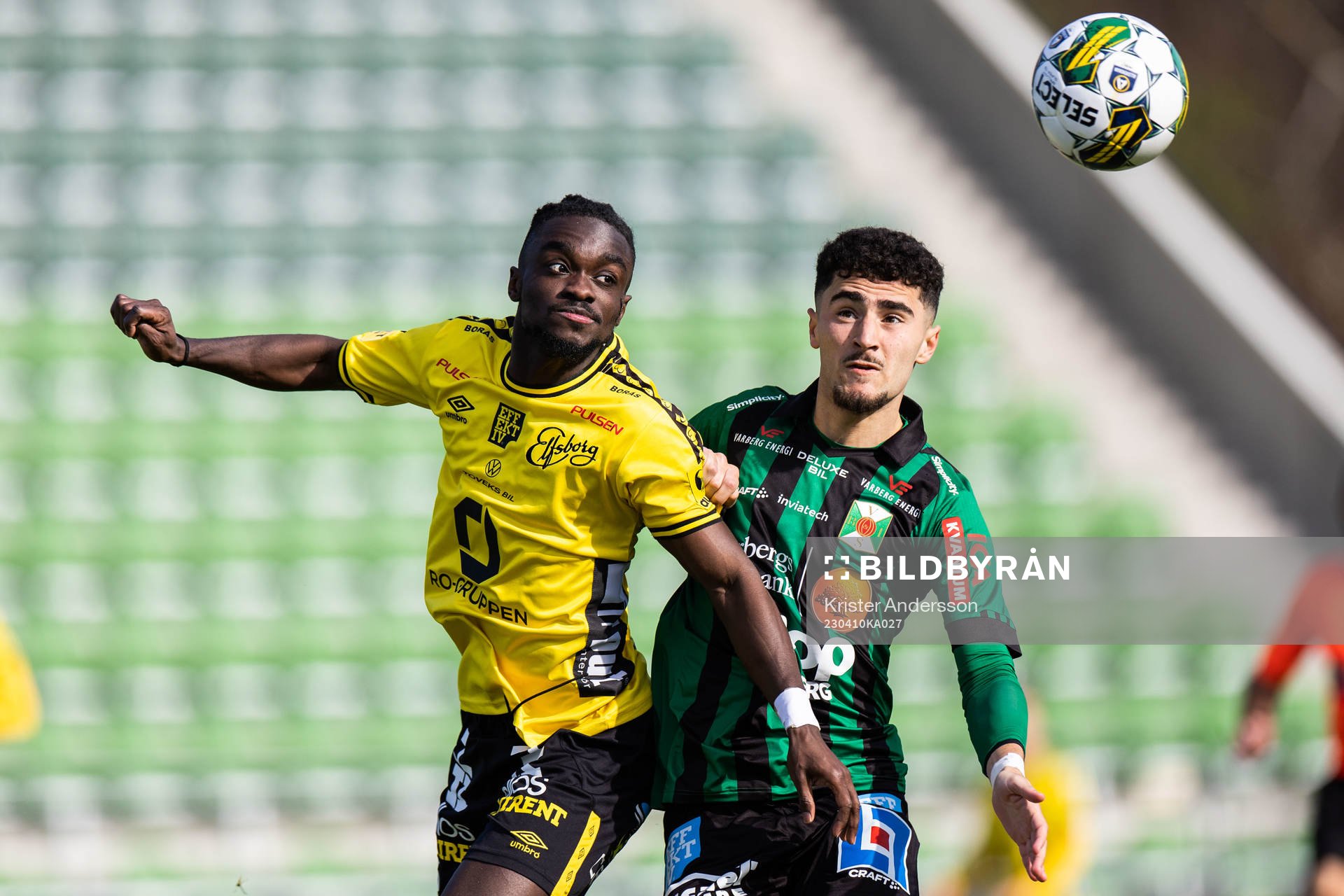 Elfsborgs Emmanuel Boateng och Varbergs Ismet Lushaku