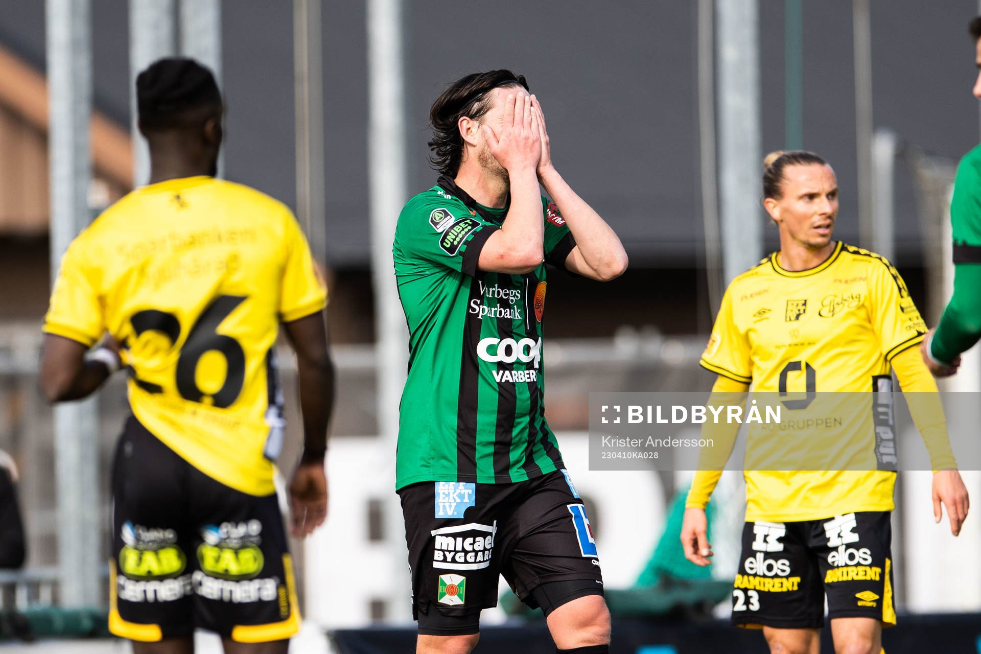 Varbergs Robin Tranberg deppar