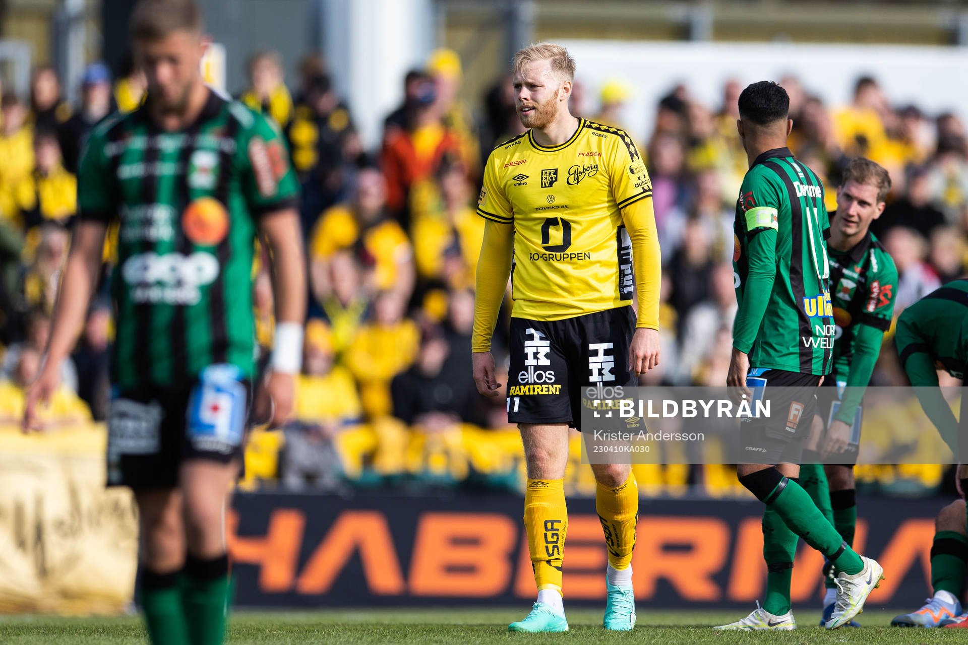 Elfsborgs Sveinn Guðjohnsen deppar