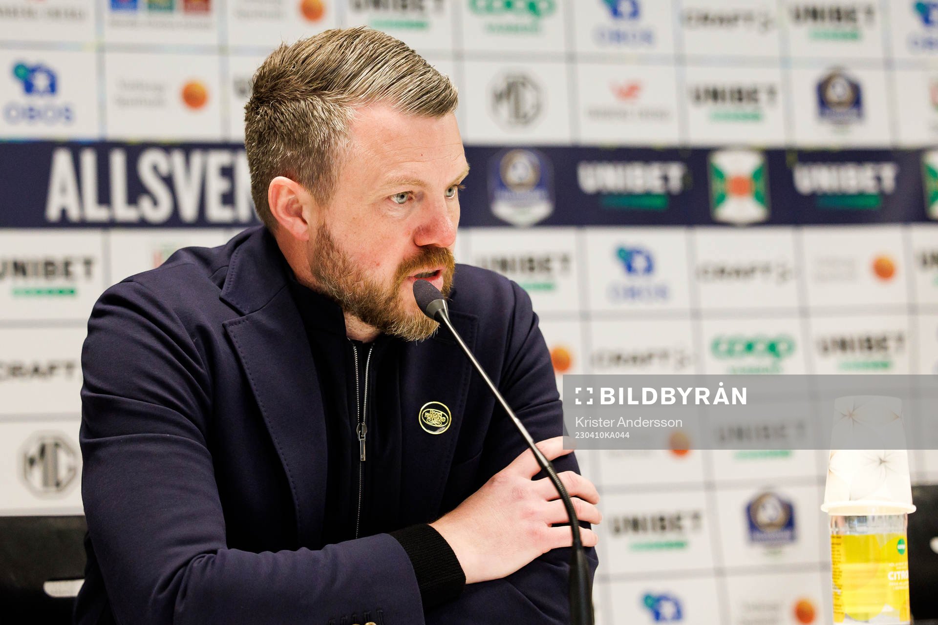Elfsborgs manager Jimmy Thelin