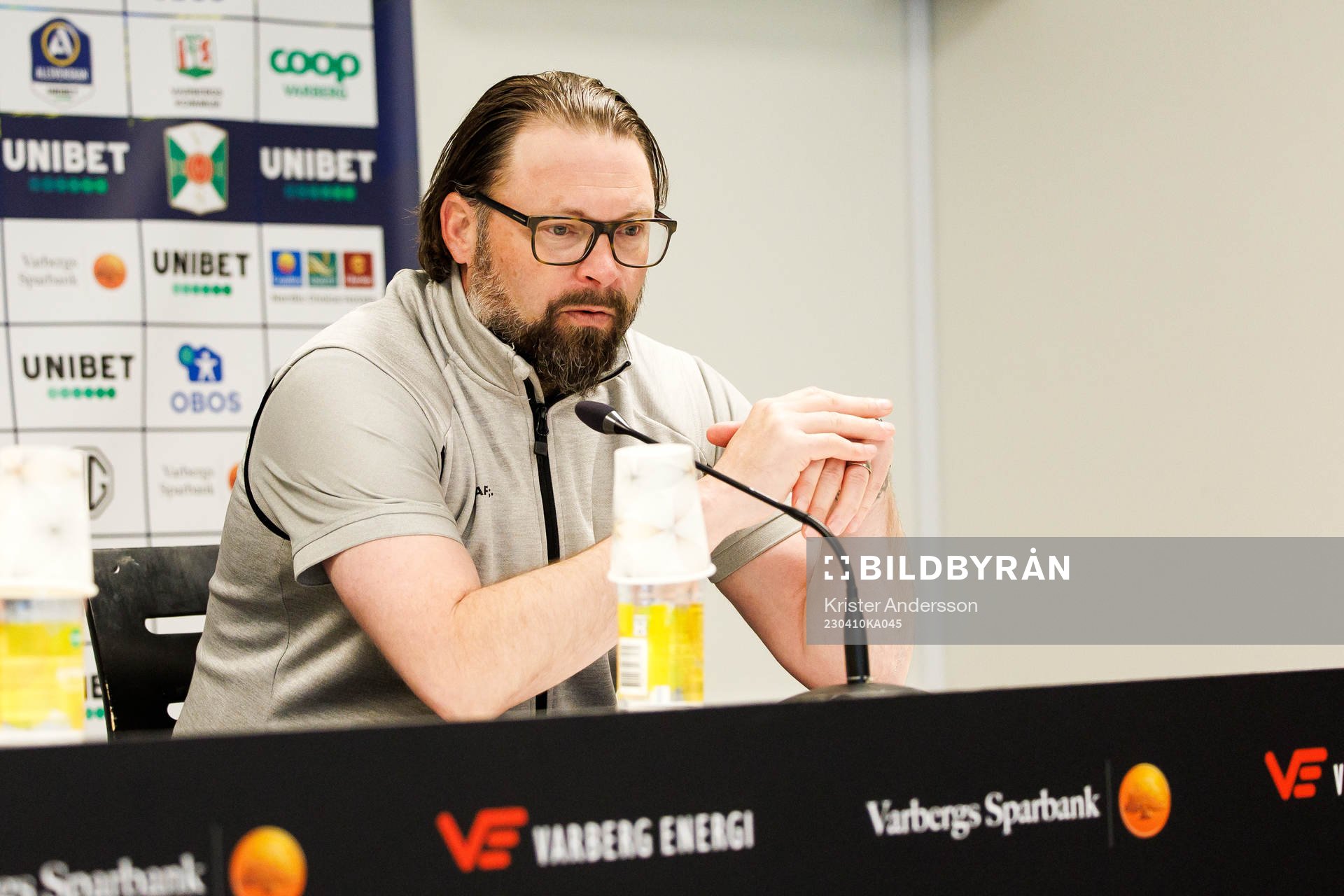 Varbergs huvudtränare Joakim Persson