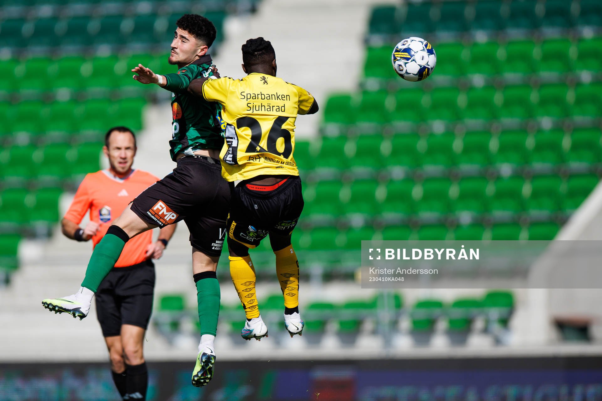Varbergs Ismet Lushaku och Elfsborgs Emmanuel Boateng