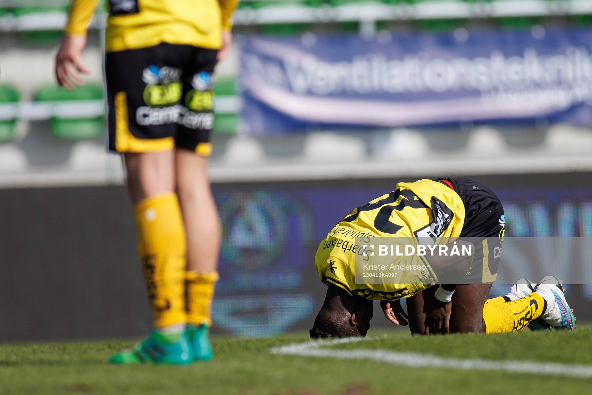 Elfsborgs Emmanuel Boateng har ont