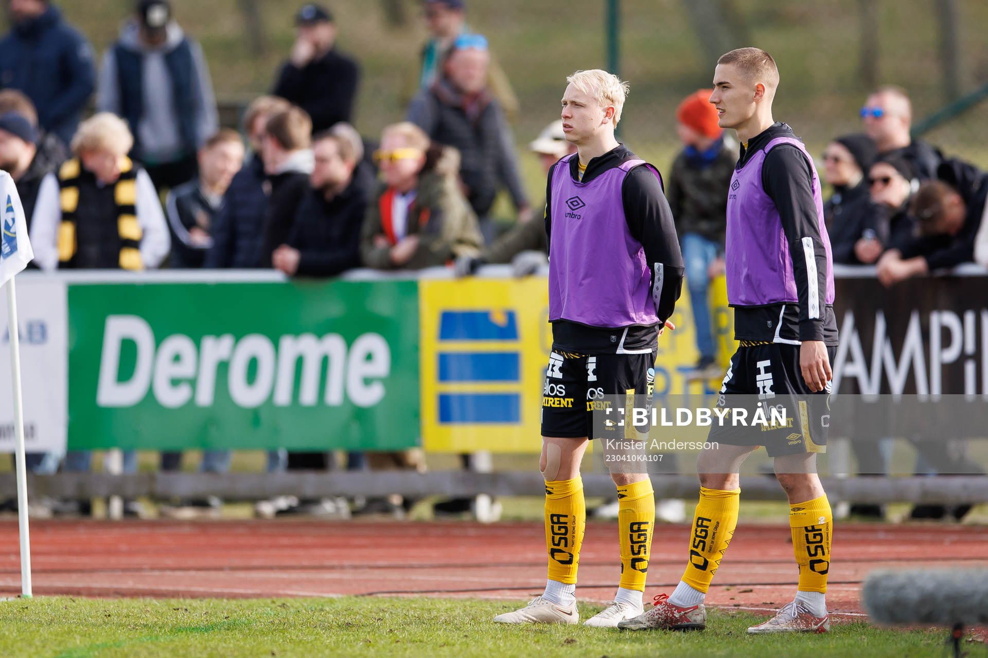 Elfsborgs André Boman och Gustaf Lagerbielke