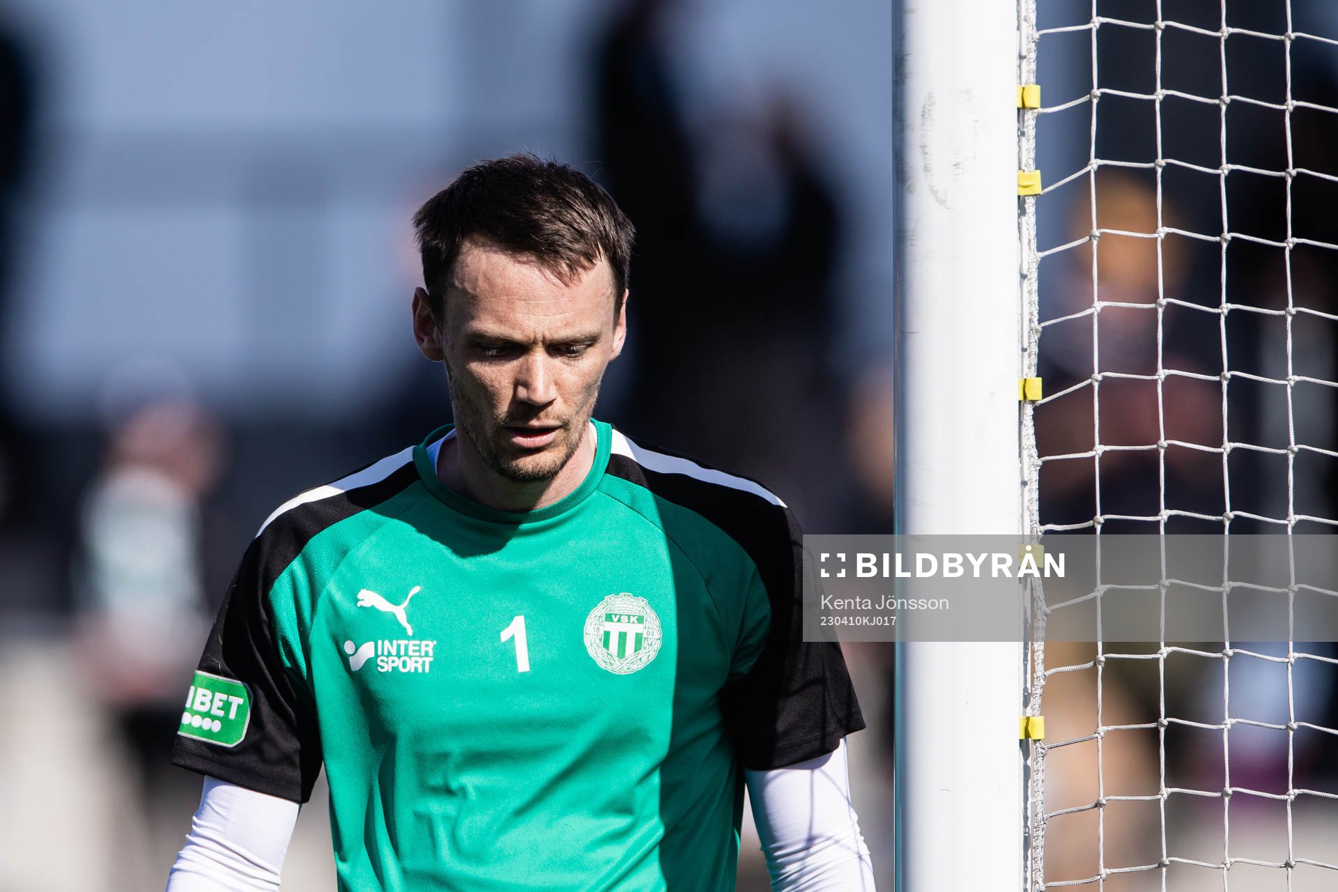 Västerås målvakt Anton Fagerström