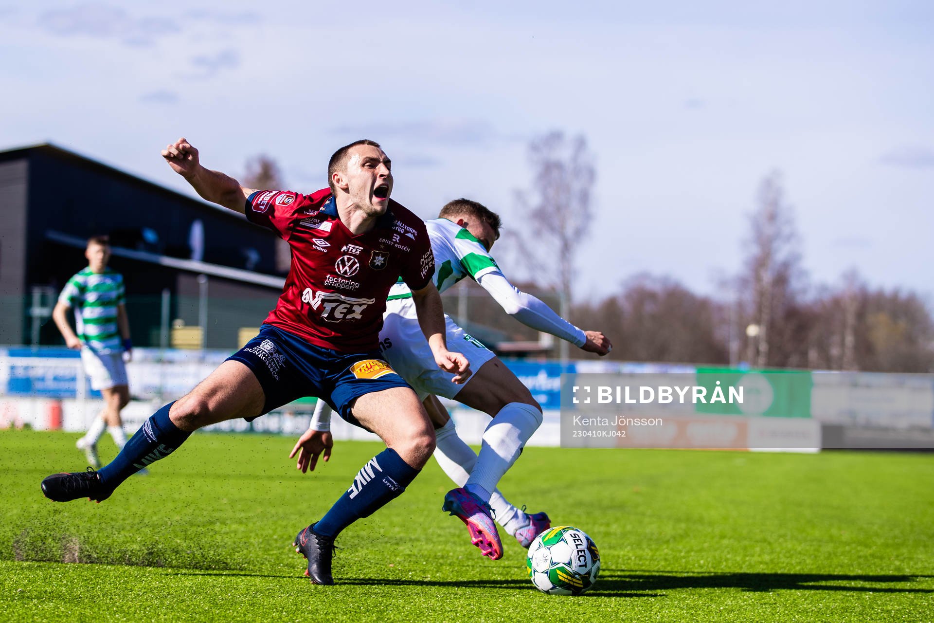 Örgrytes William Svensson och Västerås Anders Hellblom