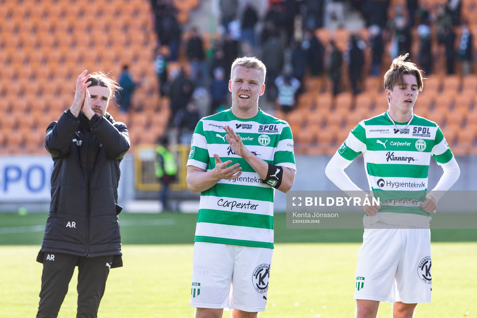 Västerås SKs Simon Johansson deppar