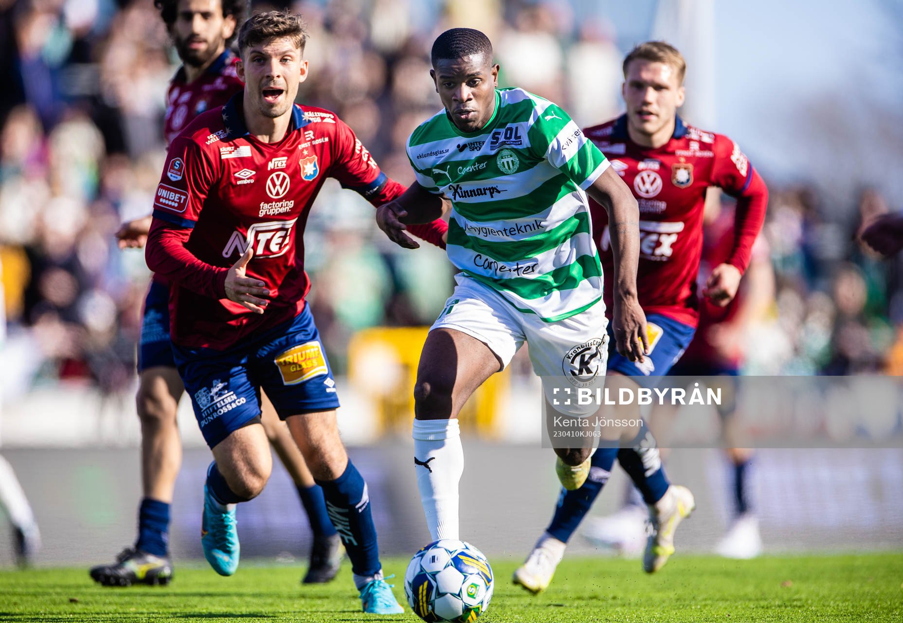 Örgrytes Daniel Paulson och Västerås Jaheem Burke