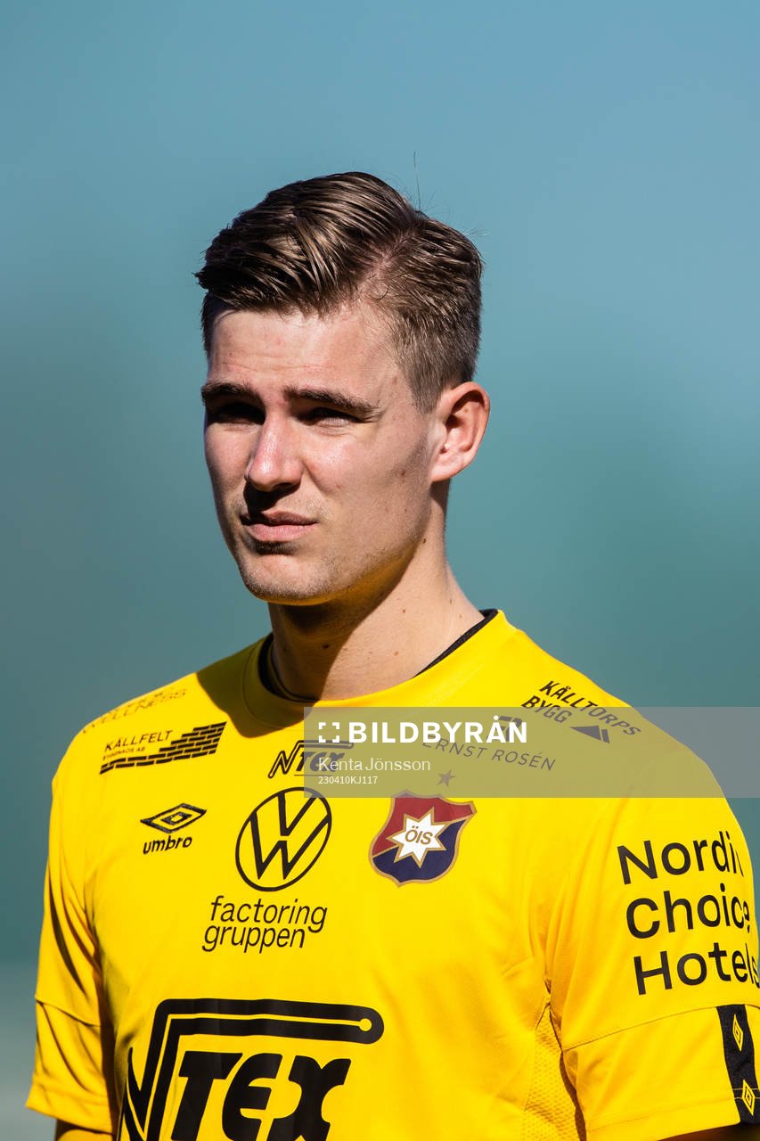 Örgrytes målvakt Mathias Nilsson