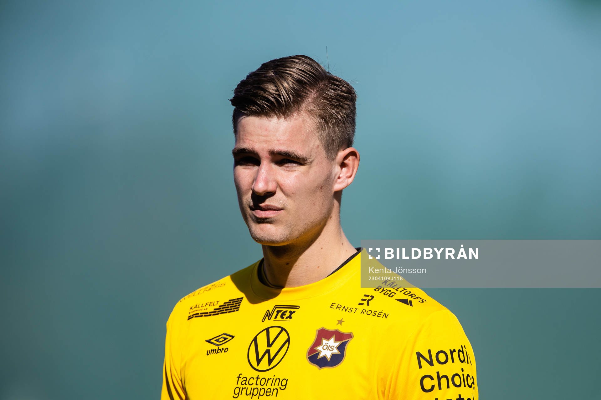 Örgrytes målvakt Mathias Nilsson