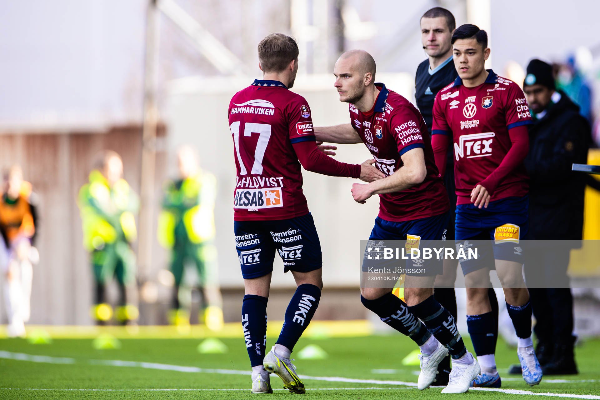 Örgrytes Jonathan Drott och Johannes Selvén byts in mot