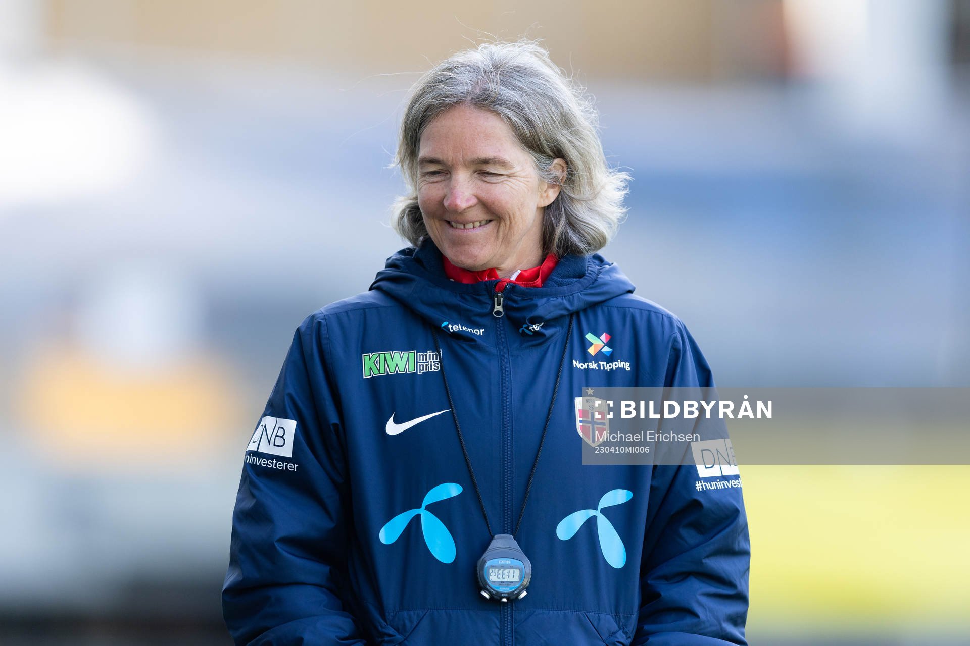 Head coach Hege Riise of Norway
