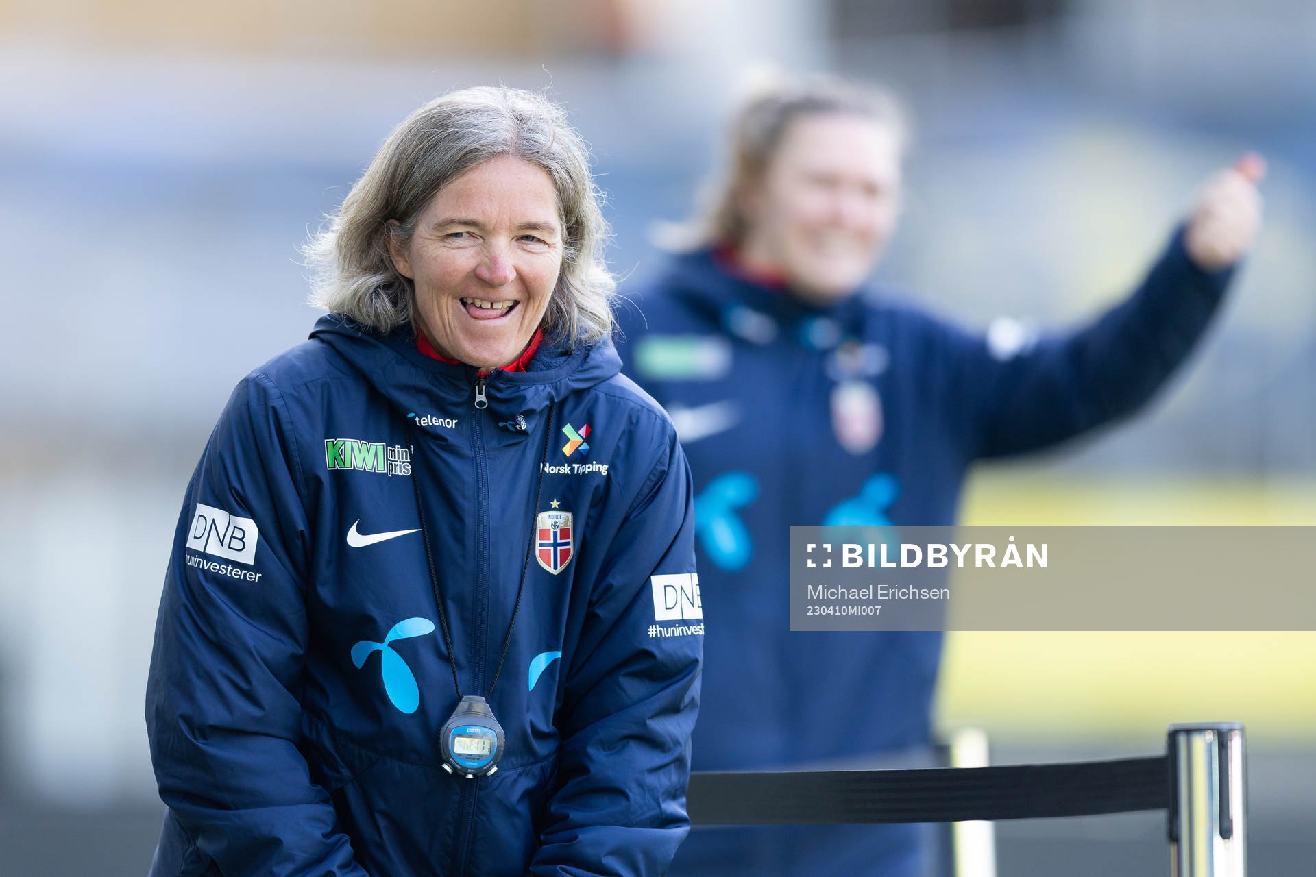 Head coach Hege Riise of Norway