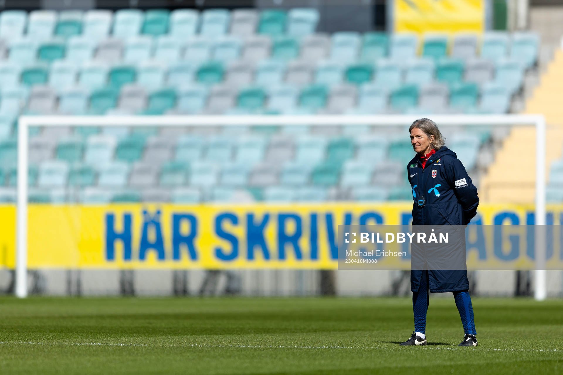 Head coach Hege Riise of Norway