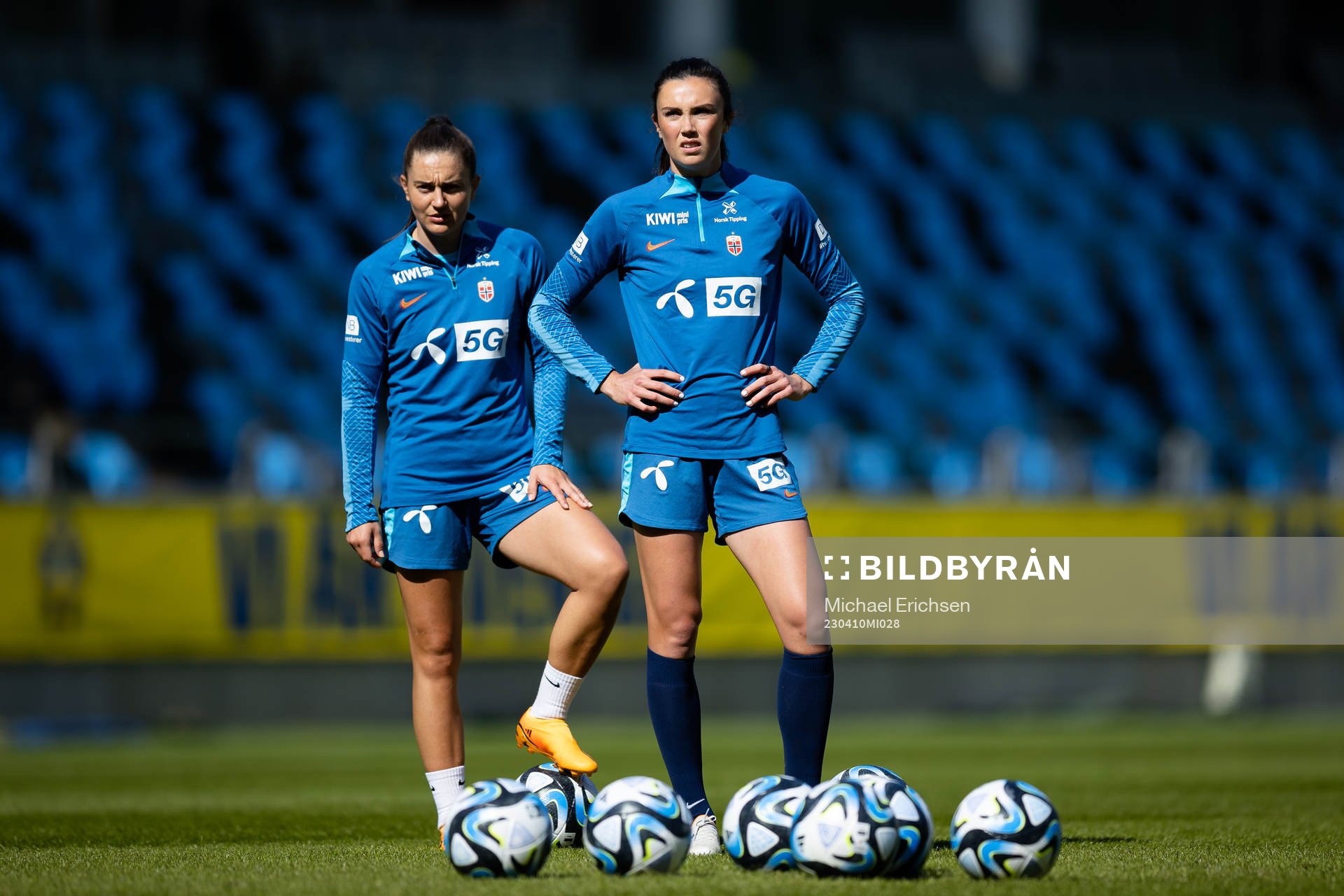 Vilde Bøe Risa and Ingrid Syrstad Engen