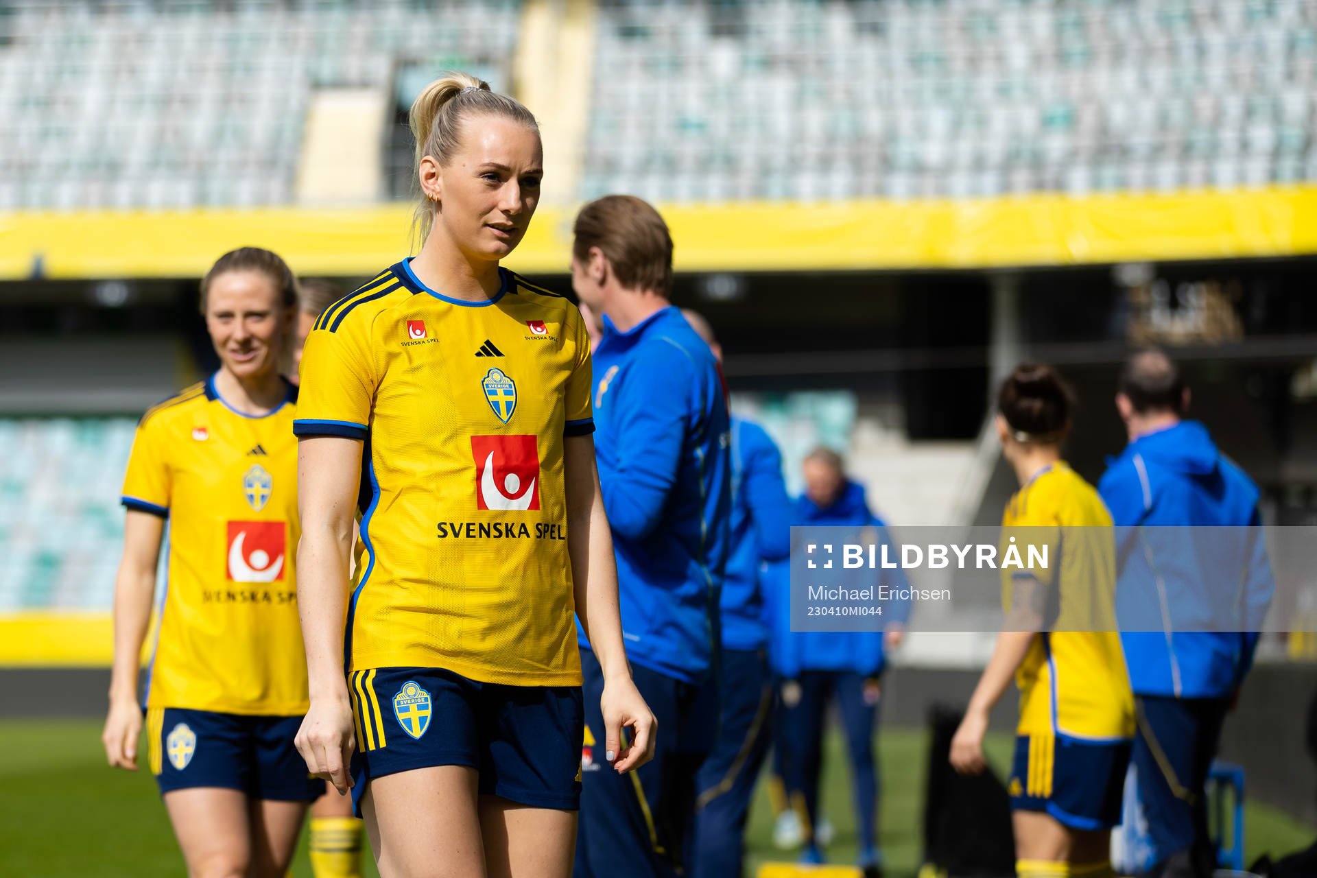 Stina Blackstenius of the swedish women's national football