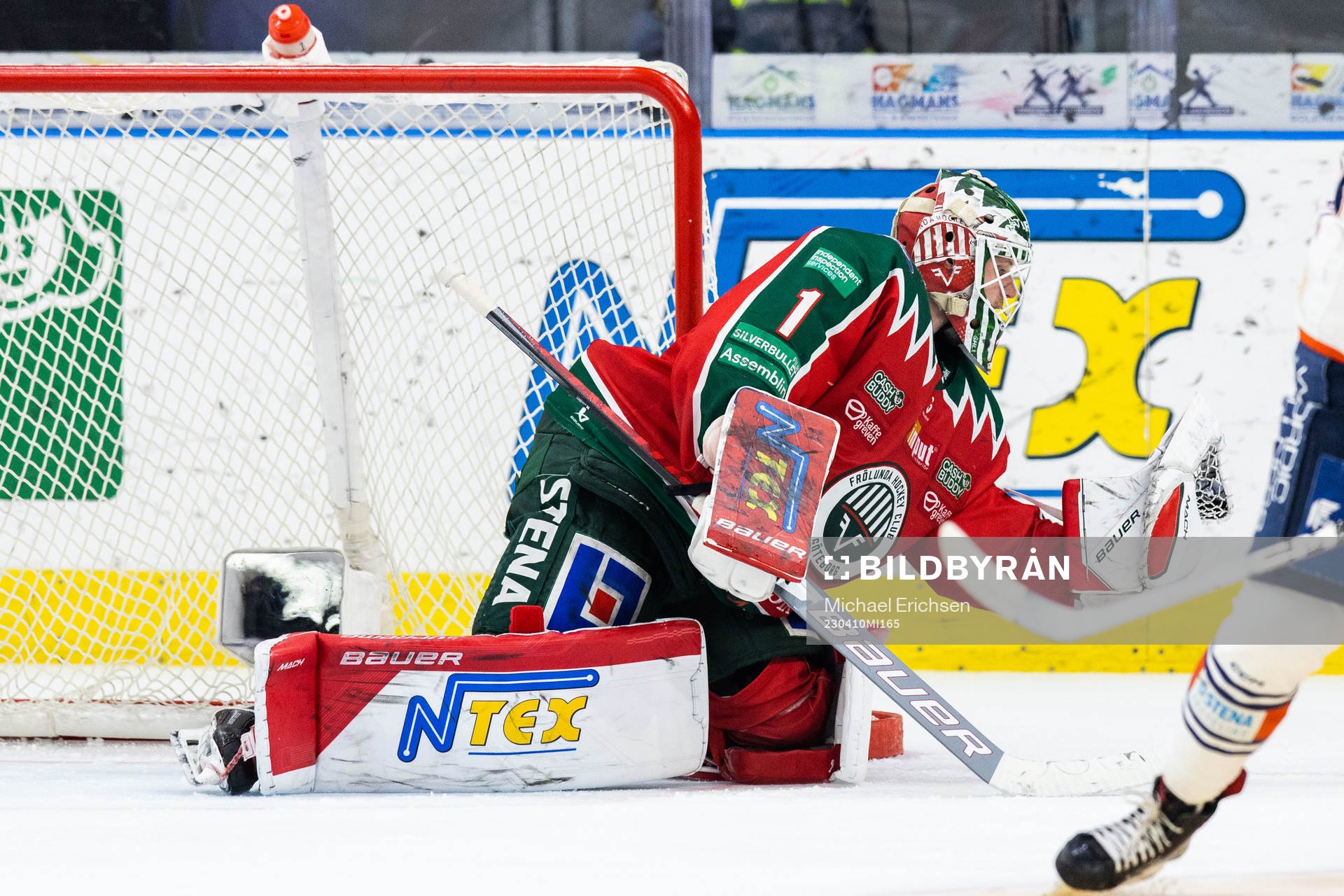 Frölundas målvakt Lars Johansson