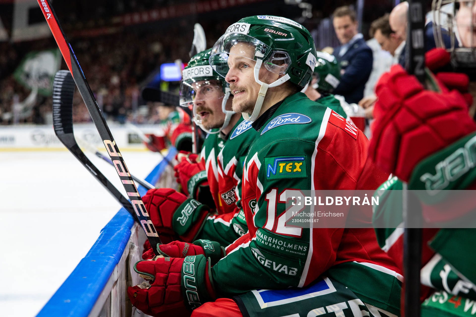 Frölundas Max Friberg deppar
