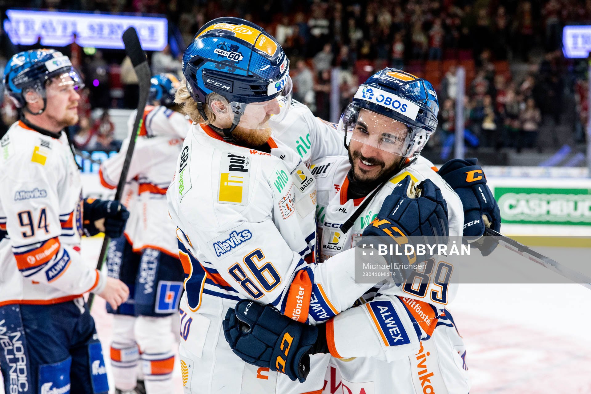 Växjös Joachim Blichfeld och Växjös Jayden Halbgewachs