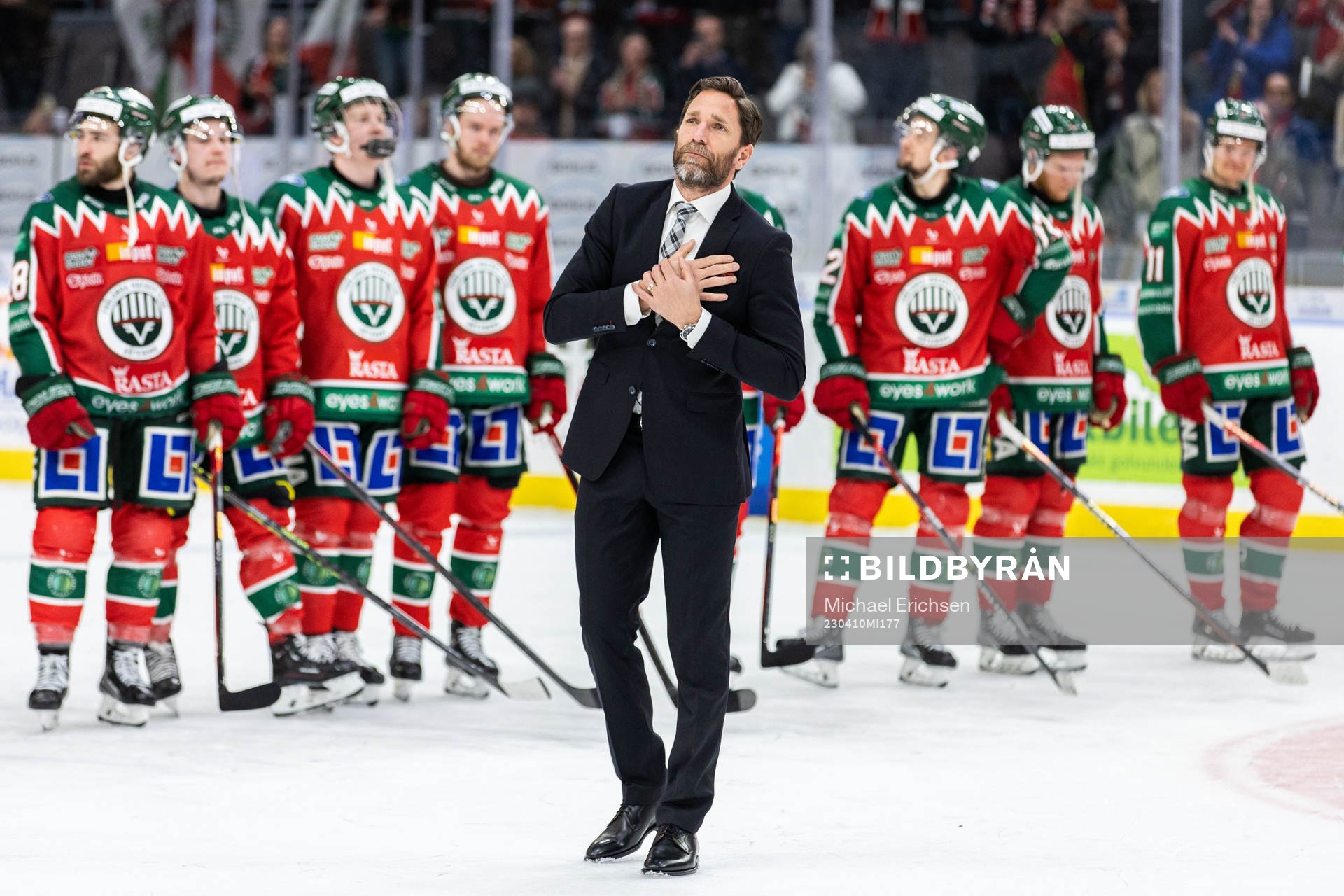 Frölundas Joel Lundqvist hyllas