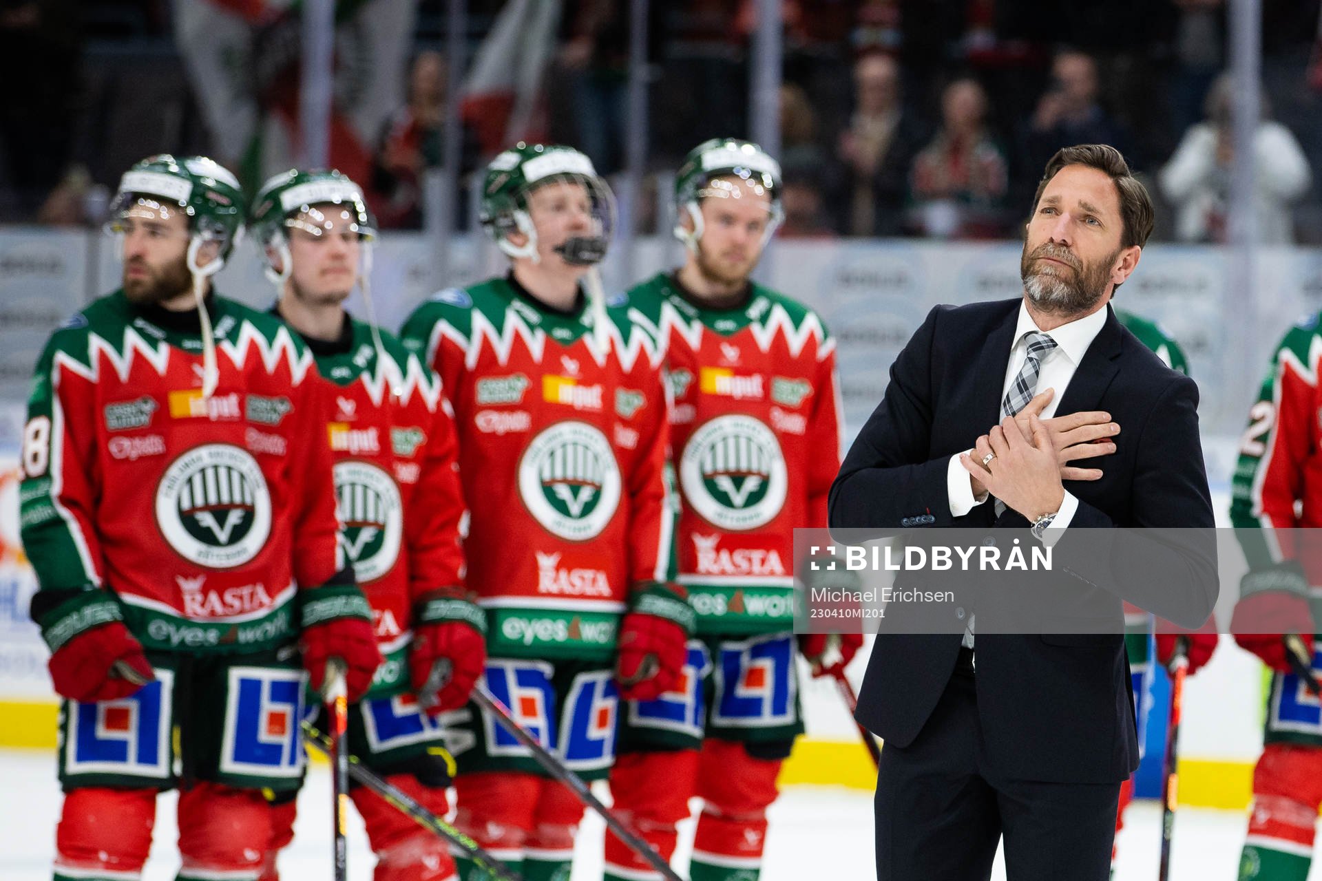 Frölundas Joel Lundqvist hyllas