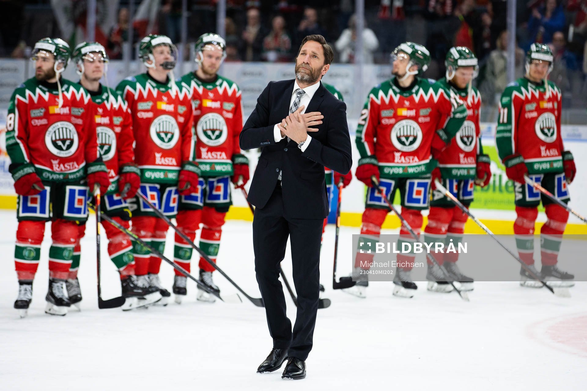 Frölundas Joel Lundqvist hyllas