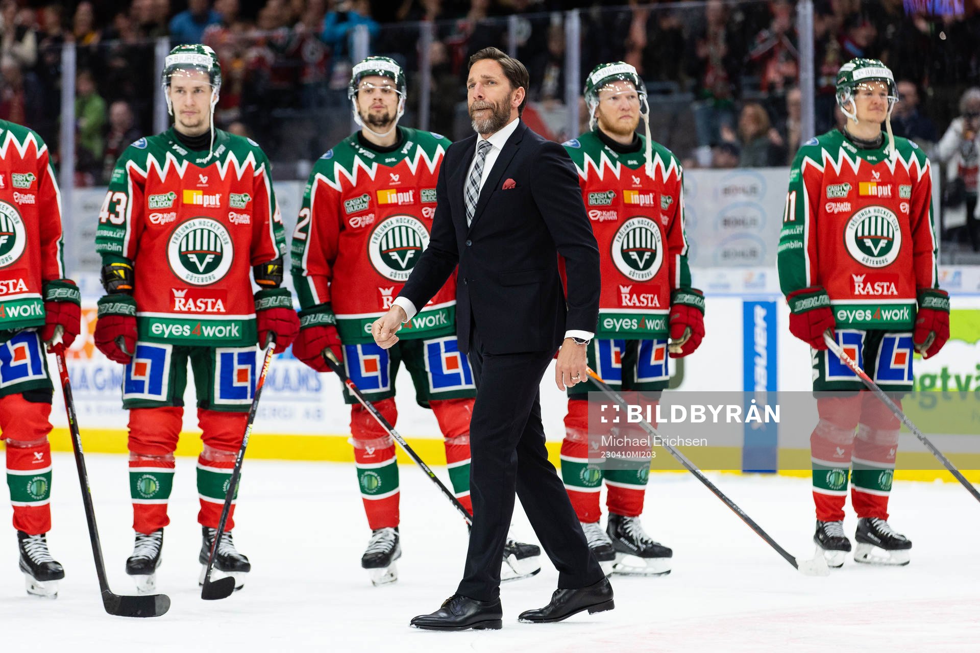 Frölundas Joel Lundqvist hyllas
