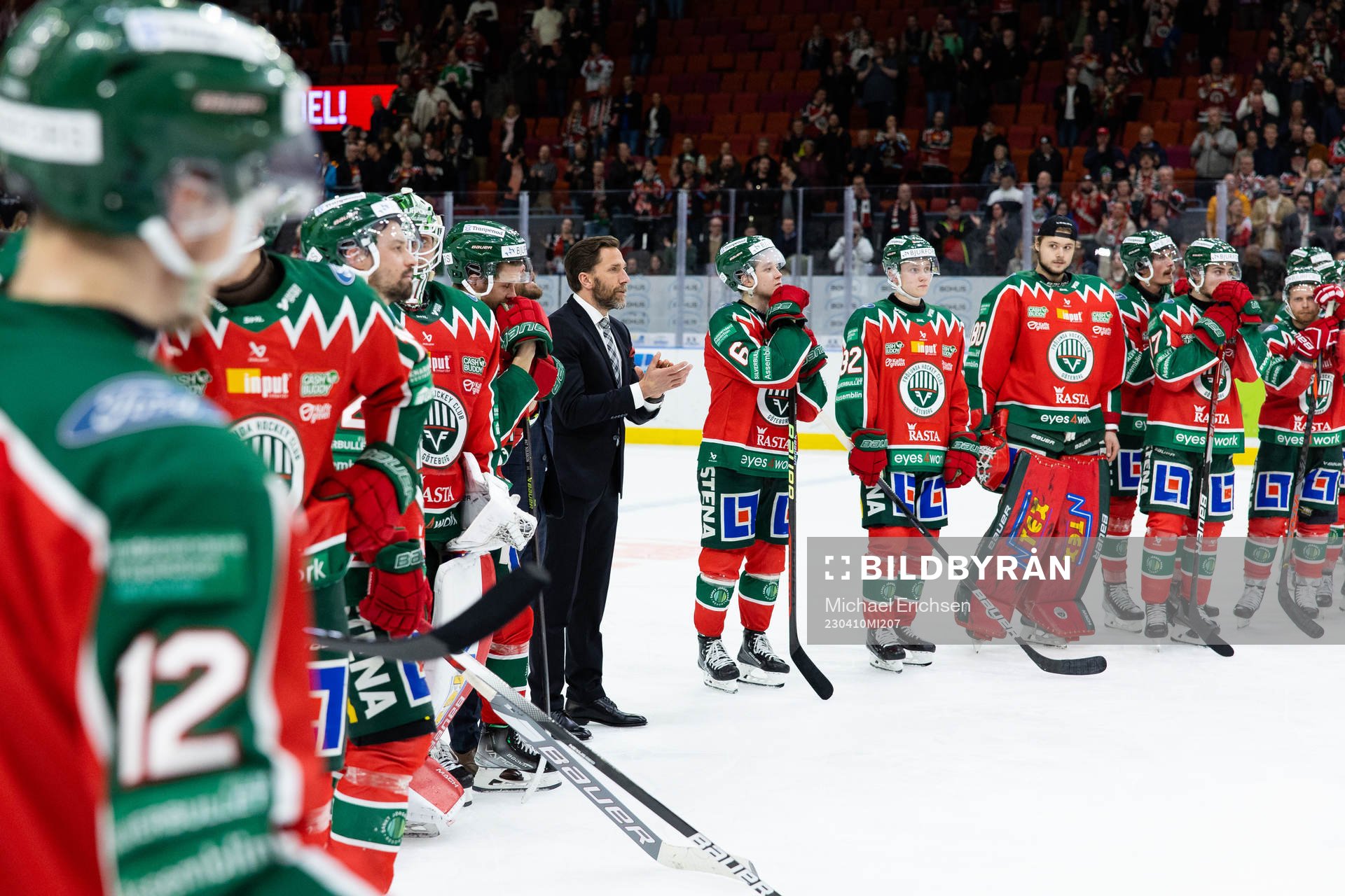Frölundas Joel Lundqvist hyllas