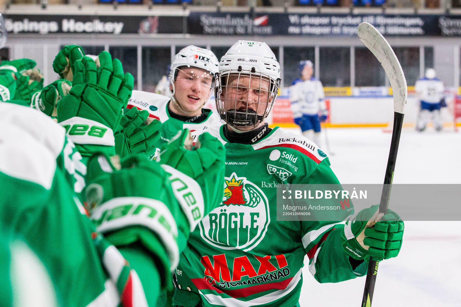 Rögles Marwin Jarbsjö jublar