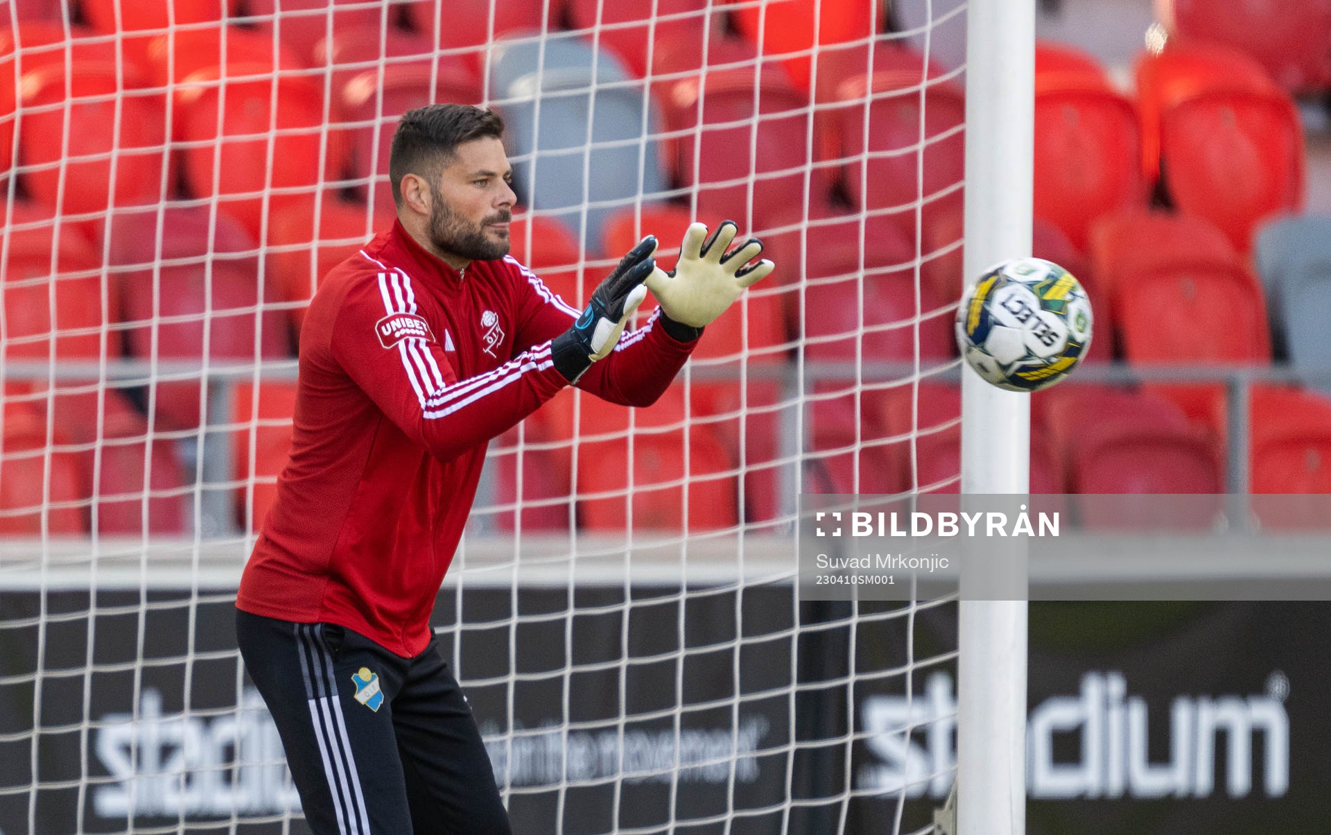 Östers målvakt Miloje Prekovic