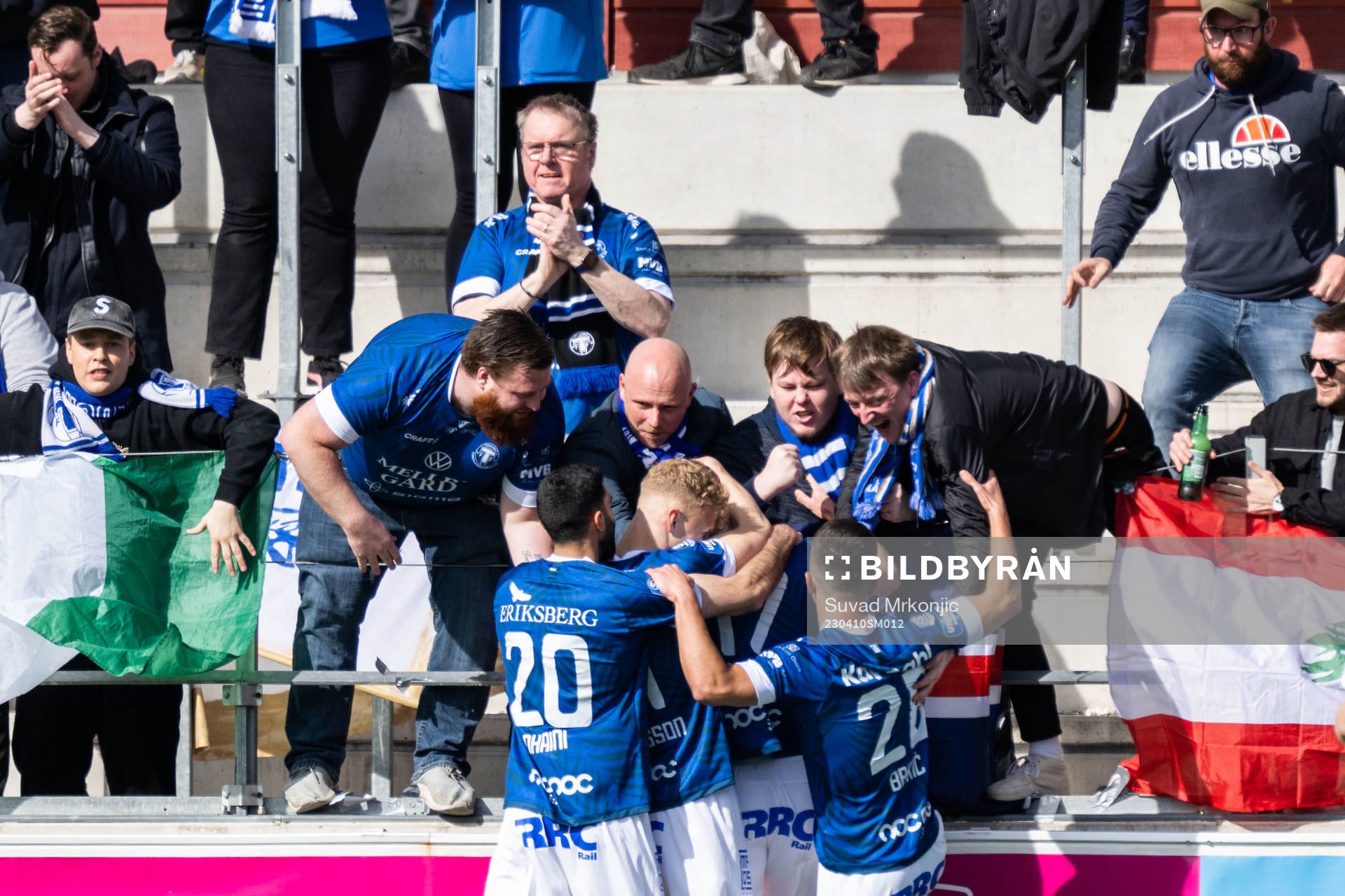 Trelleborgs Filip Bohman jublar
