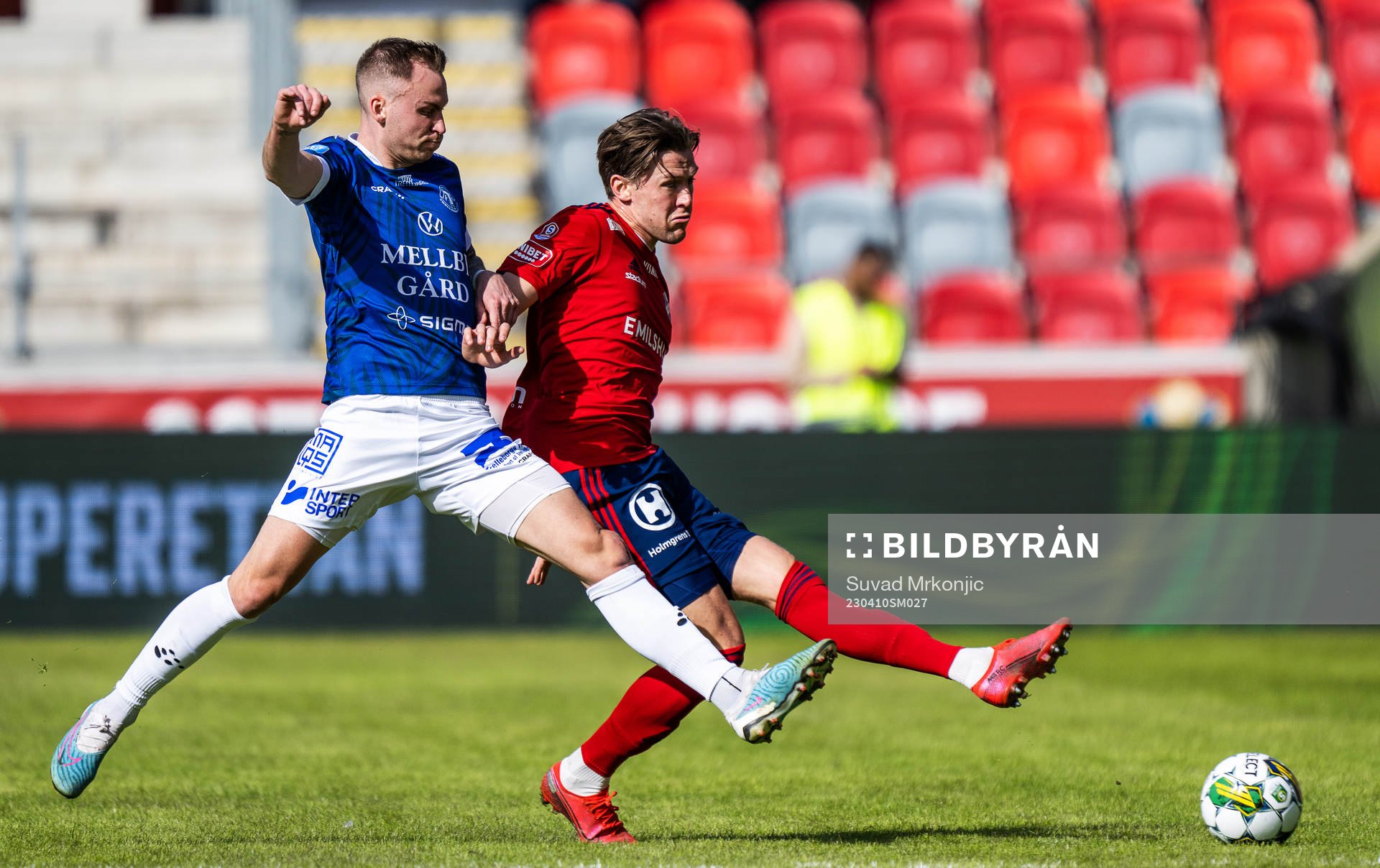 Trelleborgs Filip Bohman och Östers John Stenberg