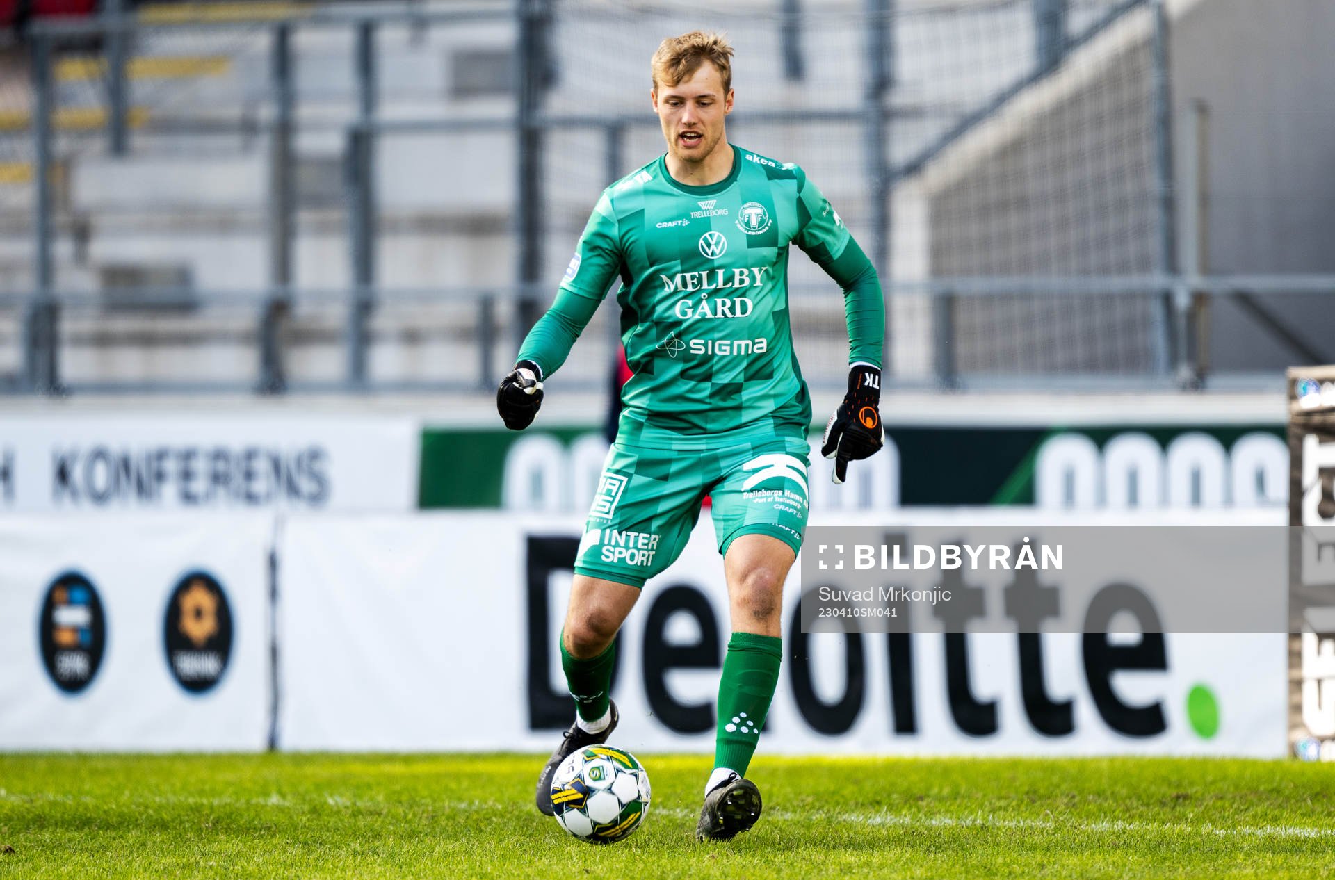 Trelleborgs målvakt Kasper Thiesson Kristensen