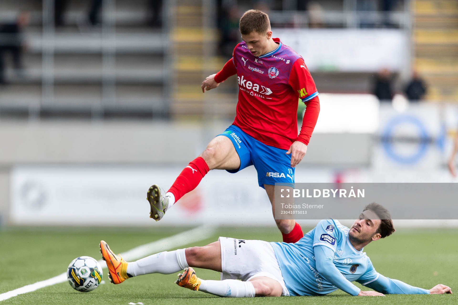 Helsingborgs Erik Ring och Gefles Iu Ranera Grau