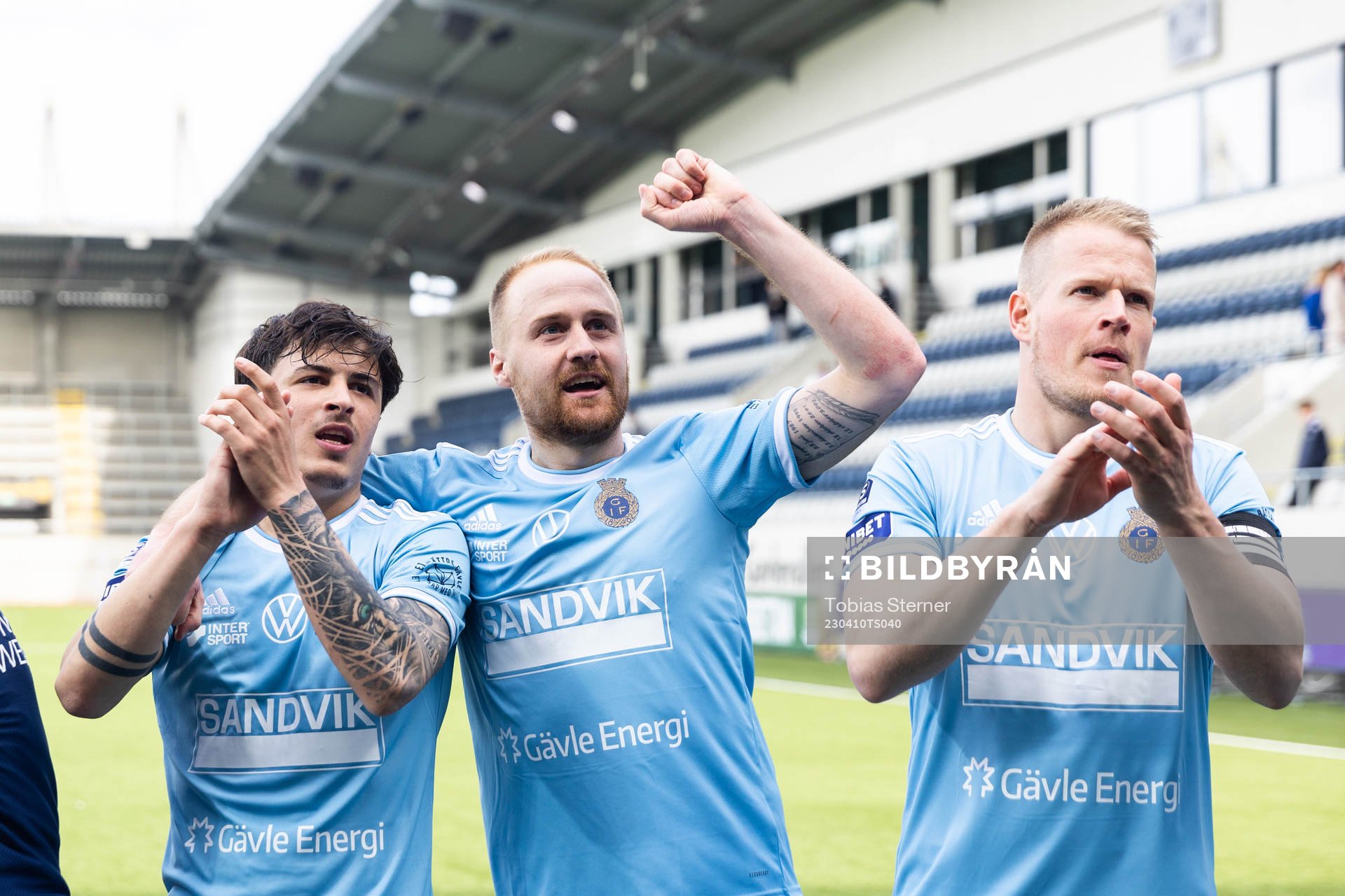Gefles Antonio Yakoub, Oscar Lundin och Martin Rauschenberg