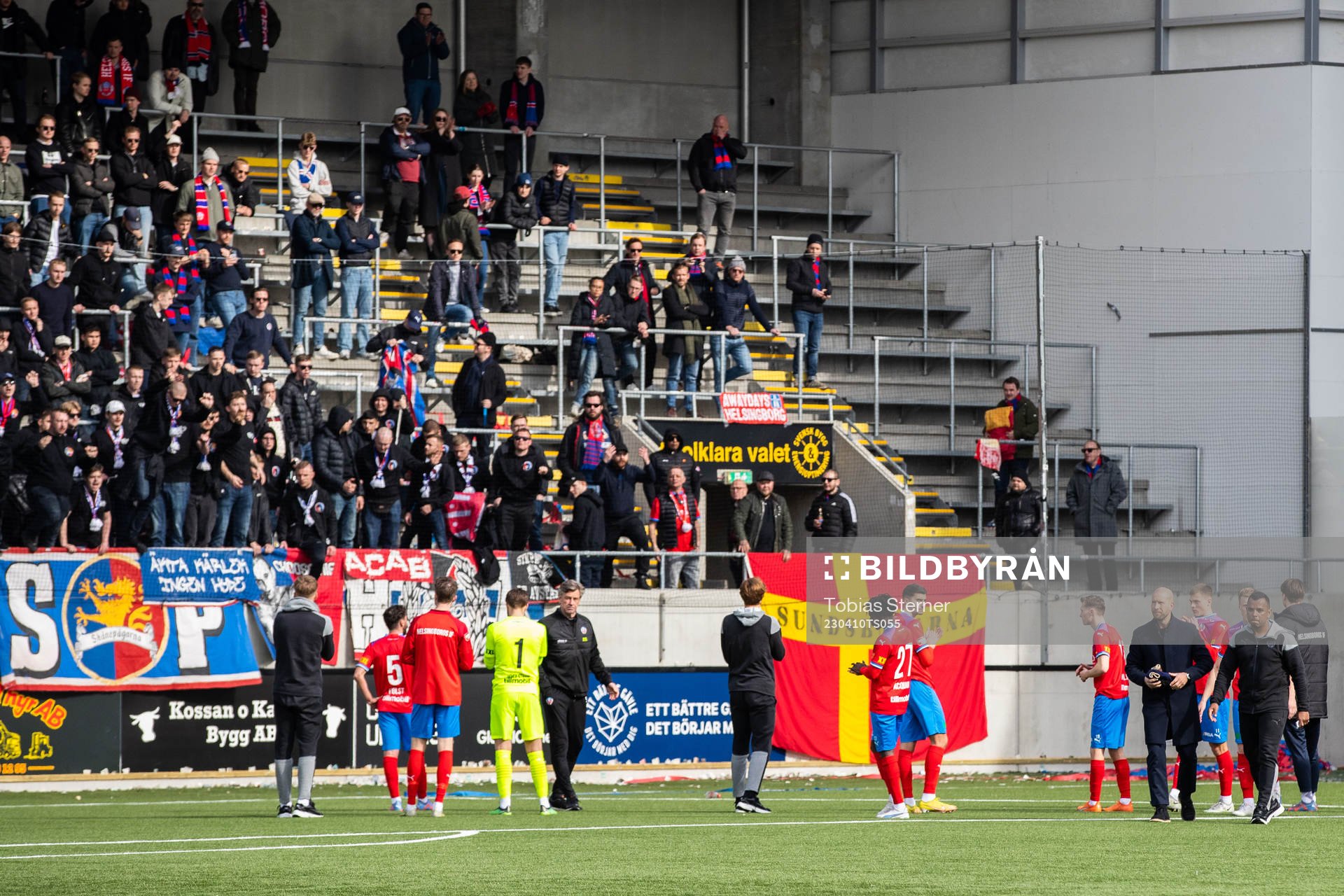 Helsingborgs spelare deppar