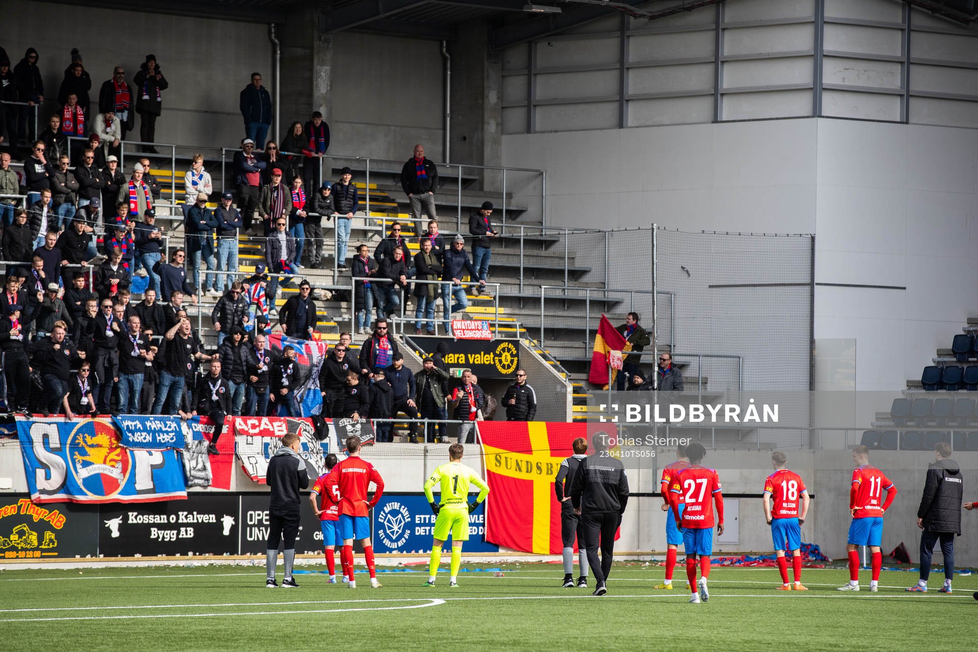 Helsingborgs spelare deppar