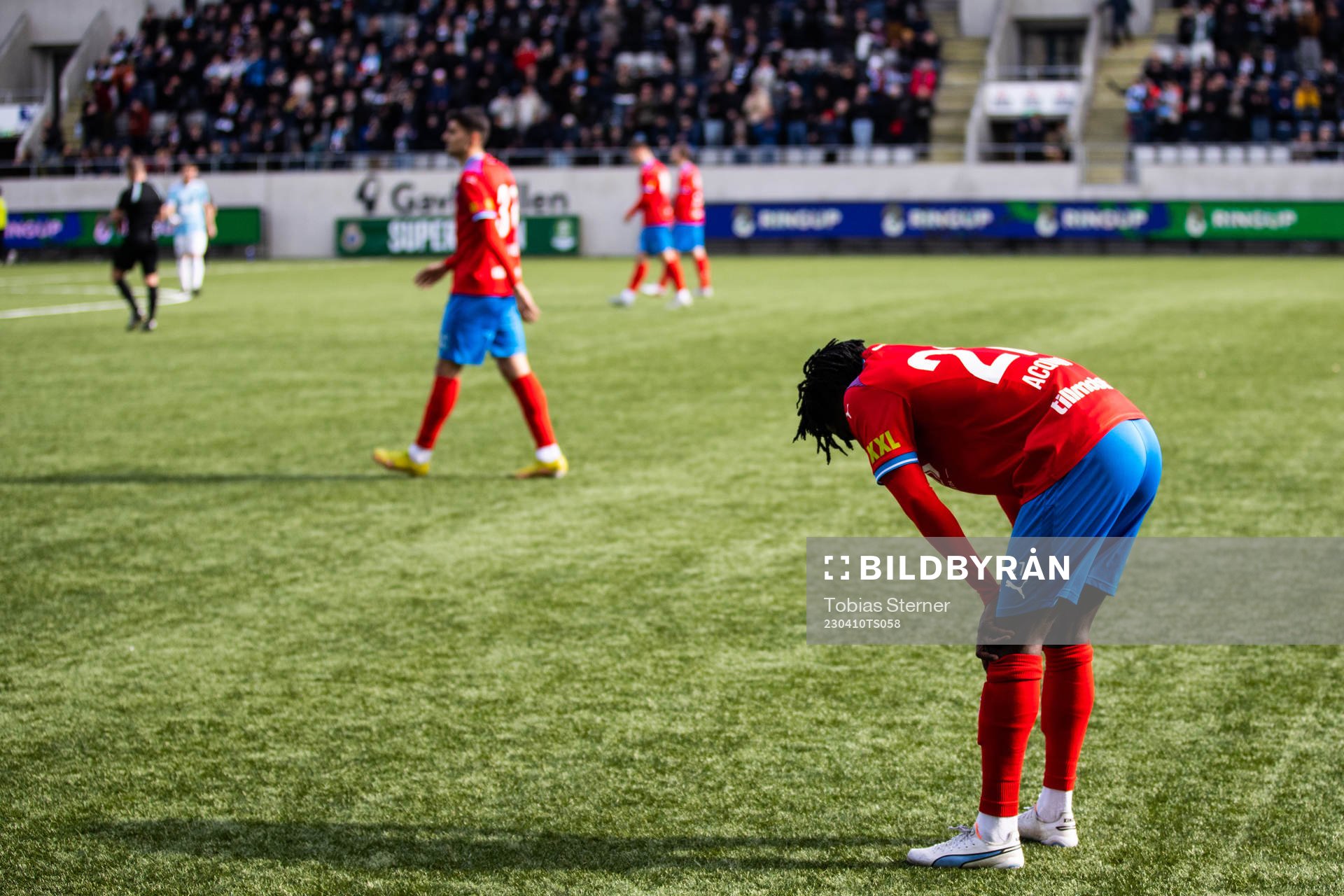 Helsingborgs Benjamin Acquah deppar