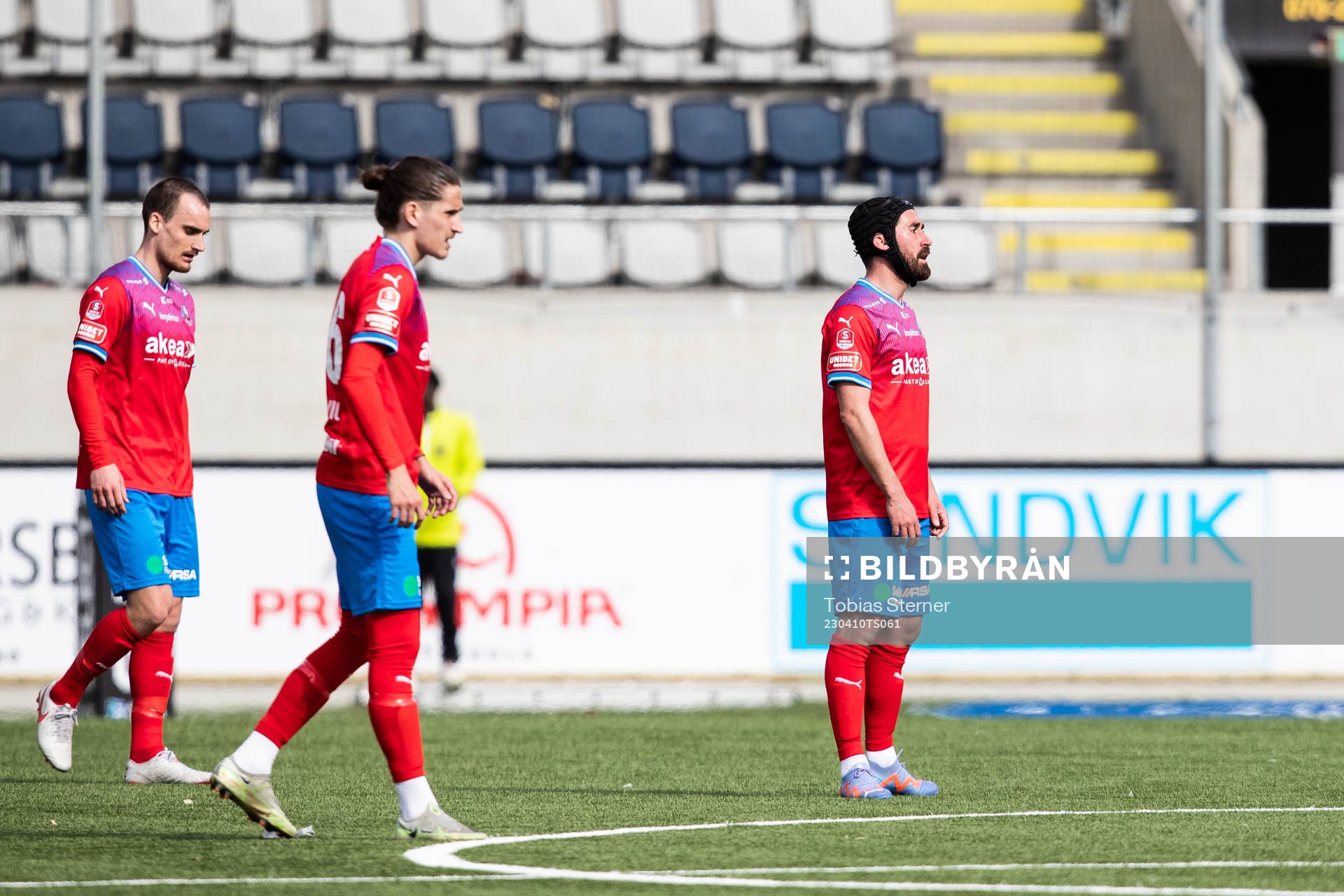 Helsingborgs Frederik Holst deppar