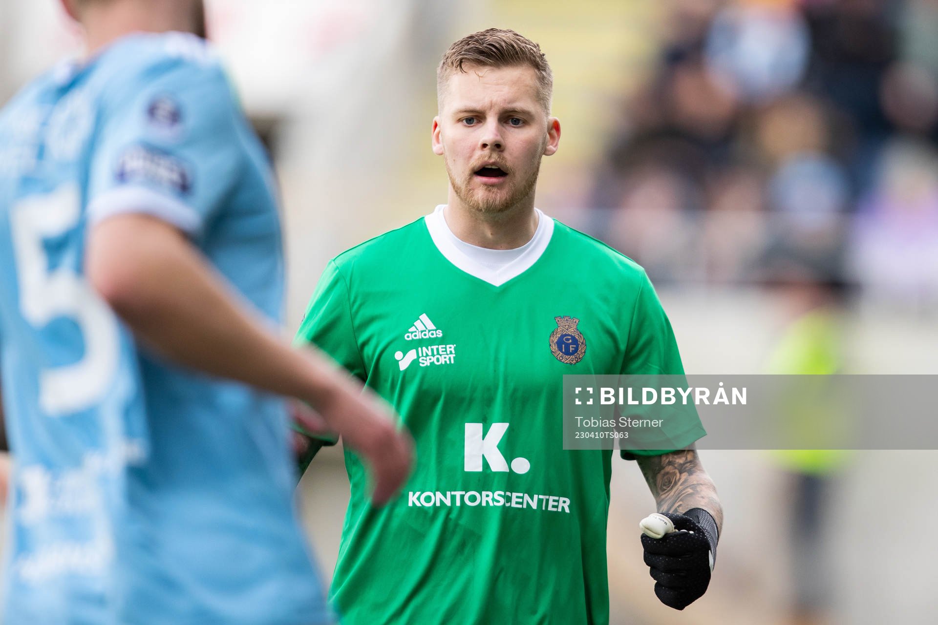 Gefles målvakt Robin Wallinder