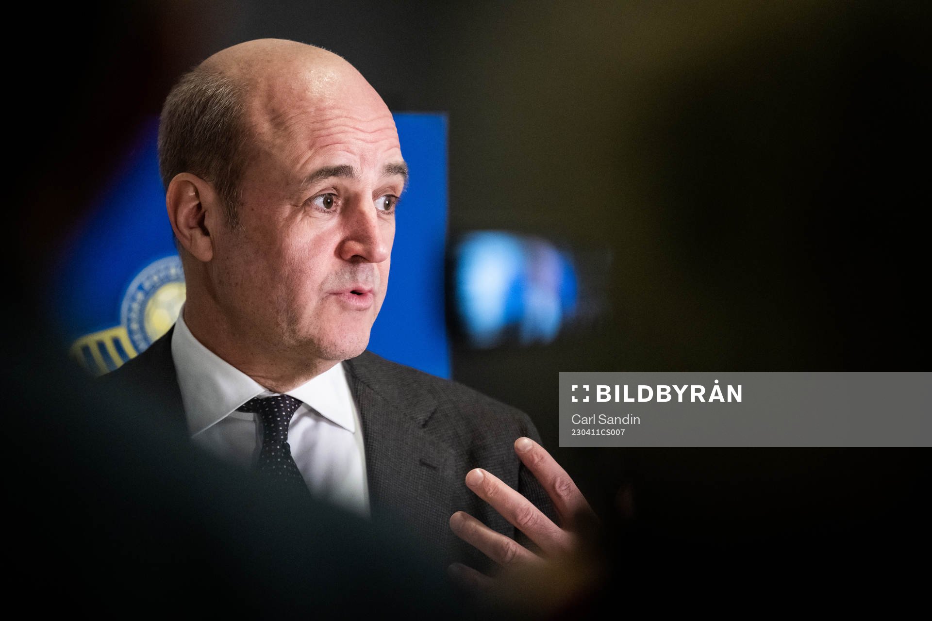 Fredrik Reinfeldt, president of the Swedish Football