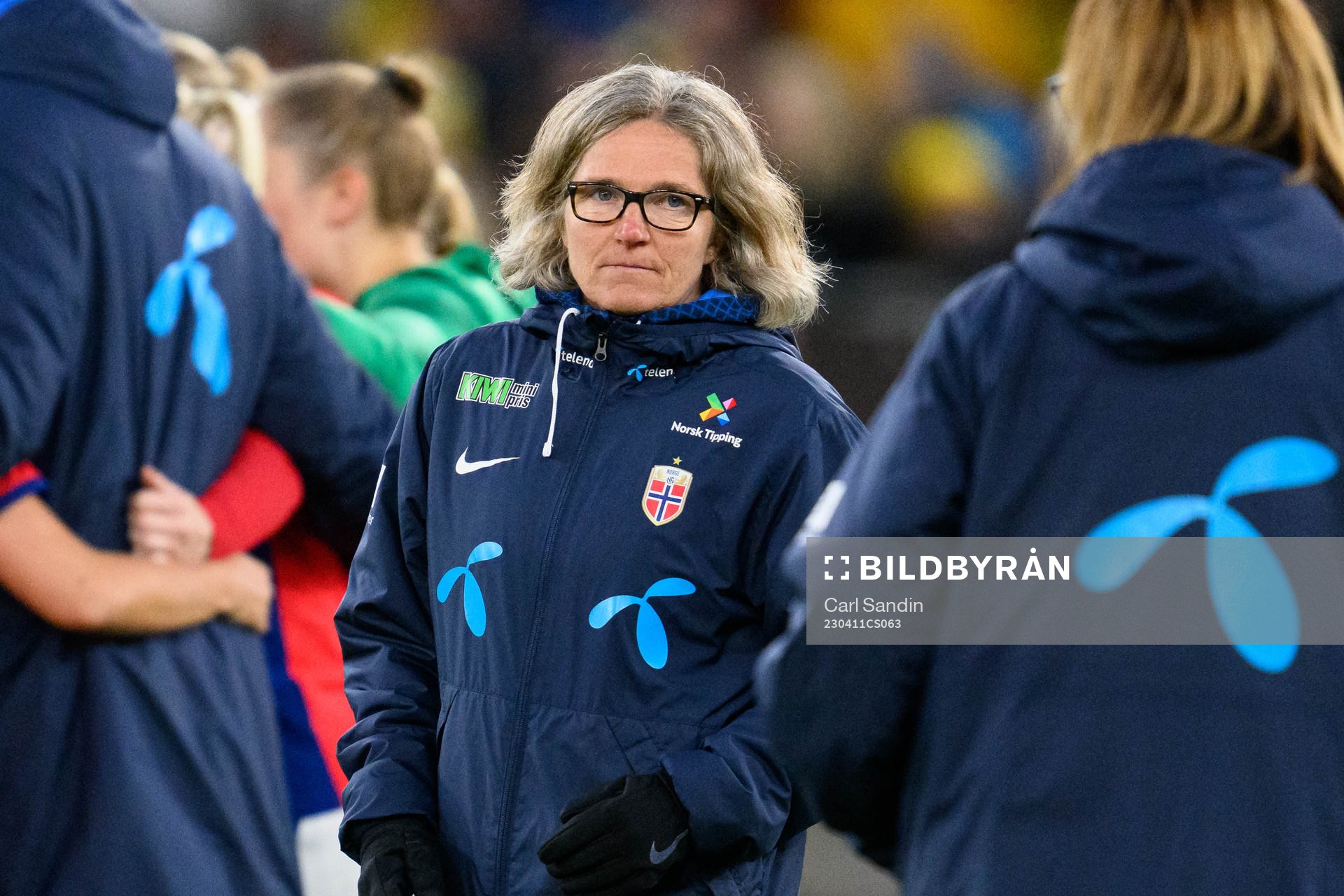 Head coach Hege Riise of Norway