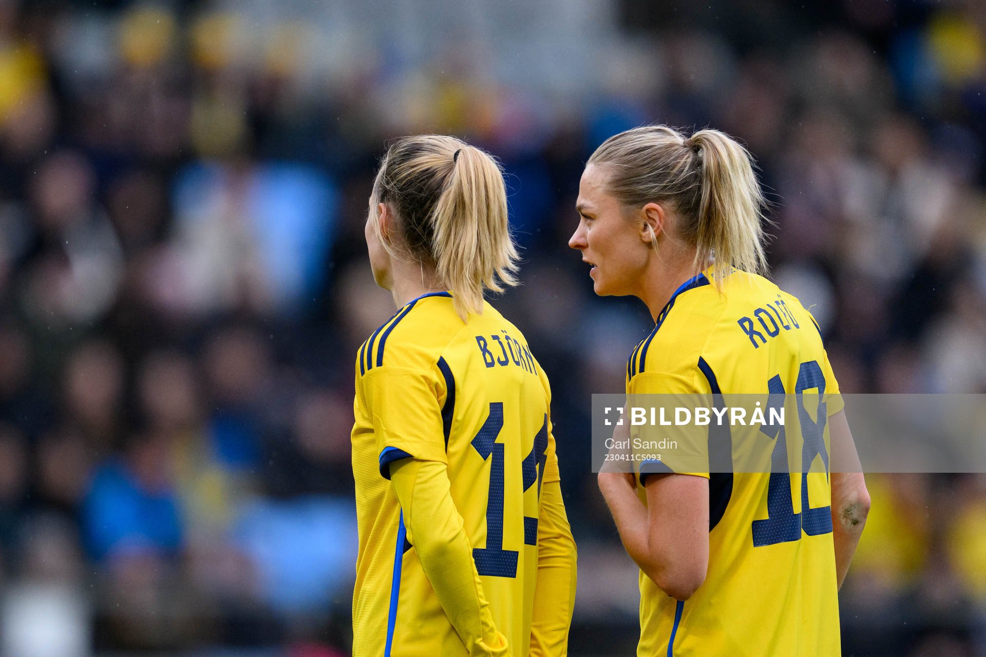 Nathalie Björn and Fridolina Rolfö of Sweden