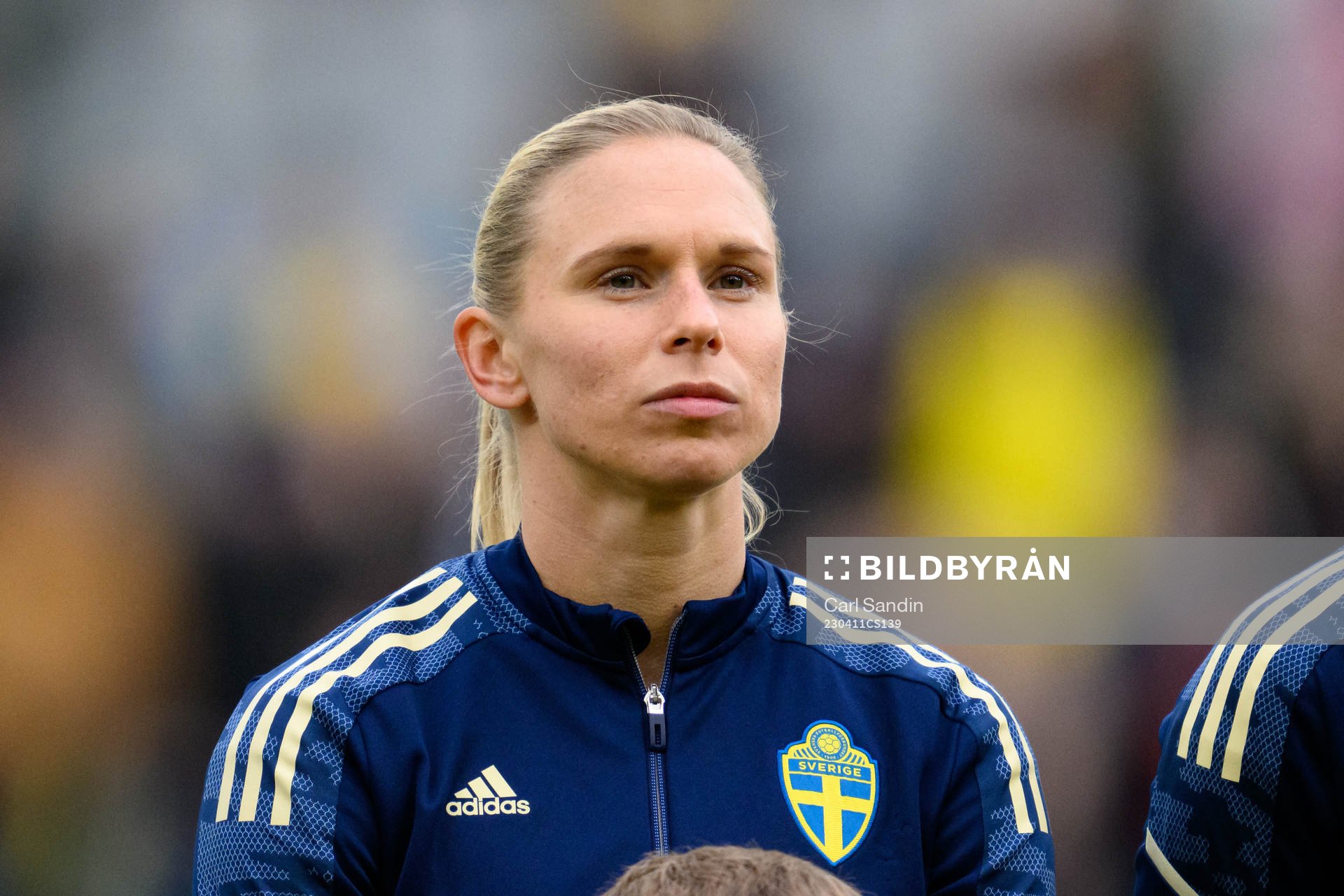 Jonna Andersson of Sweden at lineup