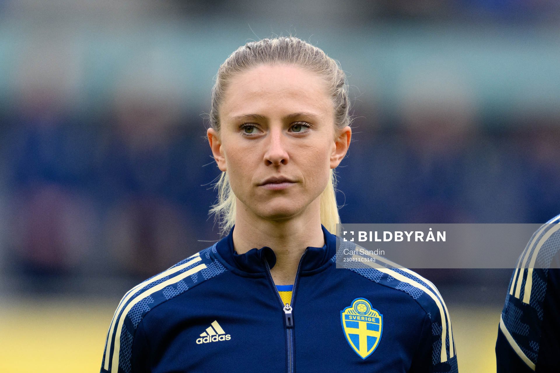 Rebecka Blomqvist of Sweden at lineup