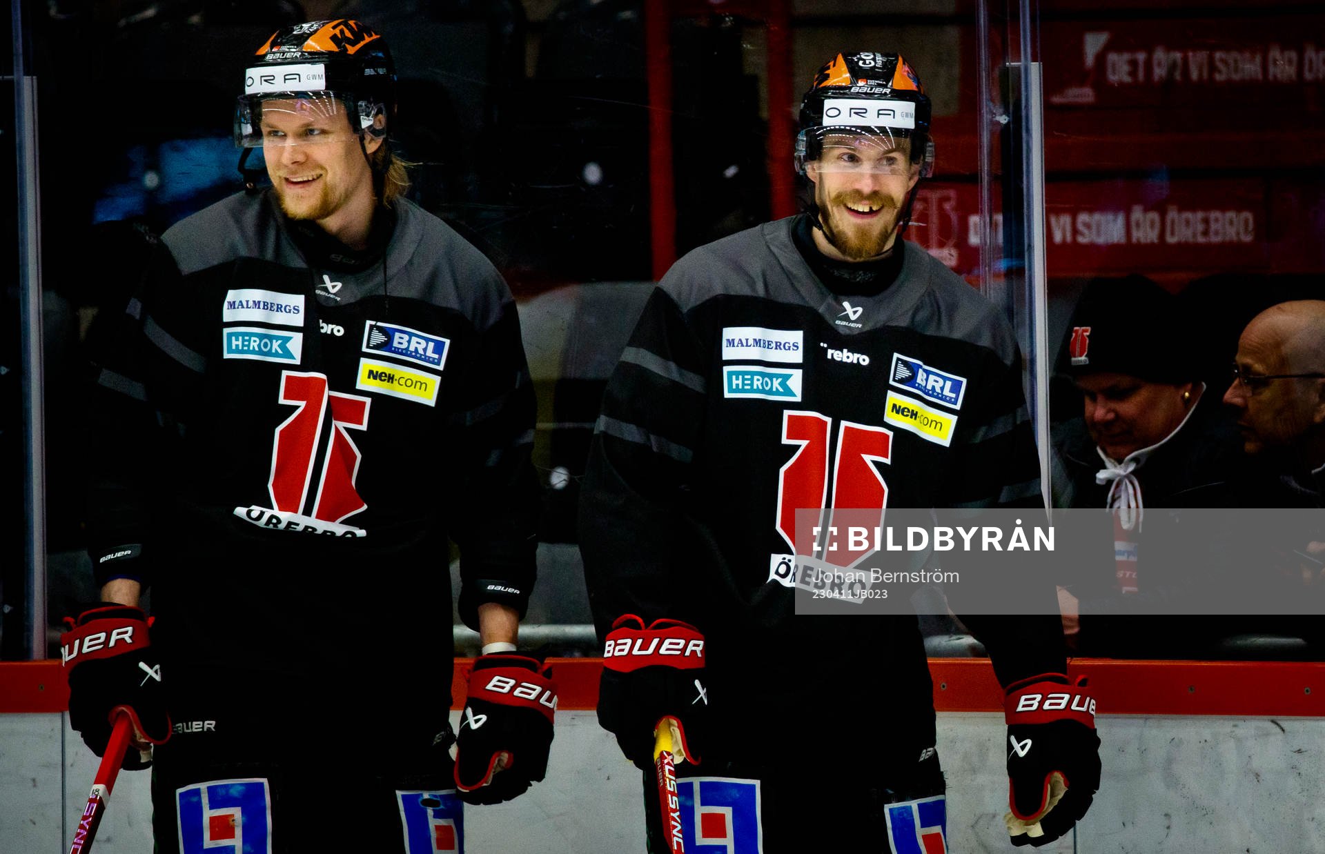 Örebros Rodrigo Abols och Emil Larsson