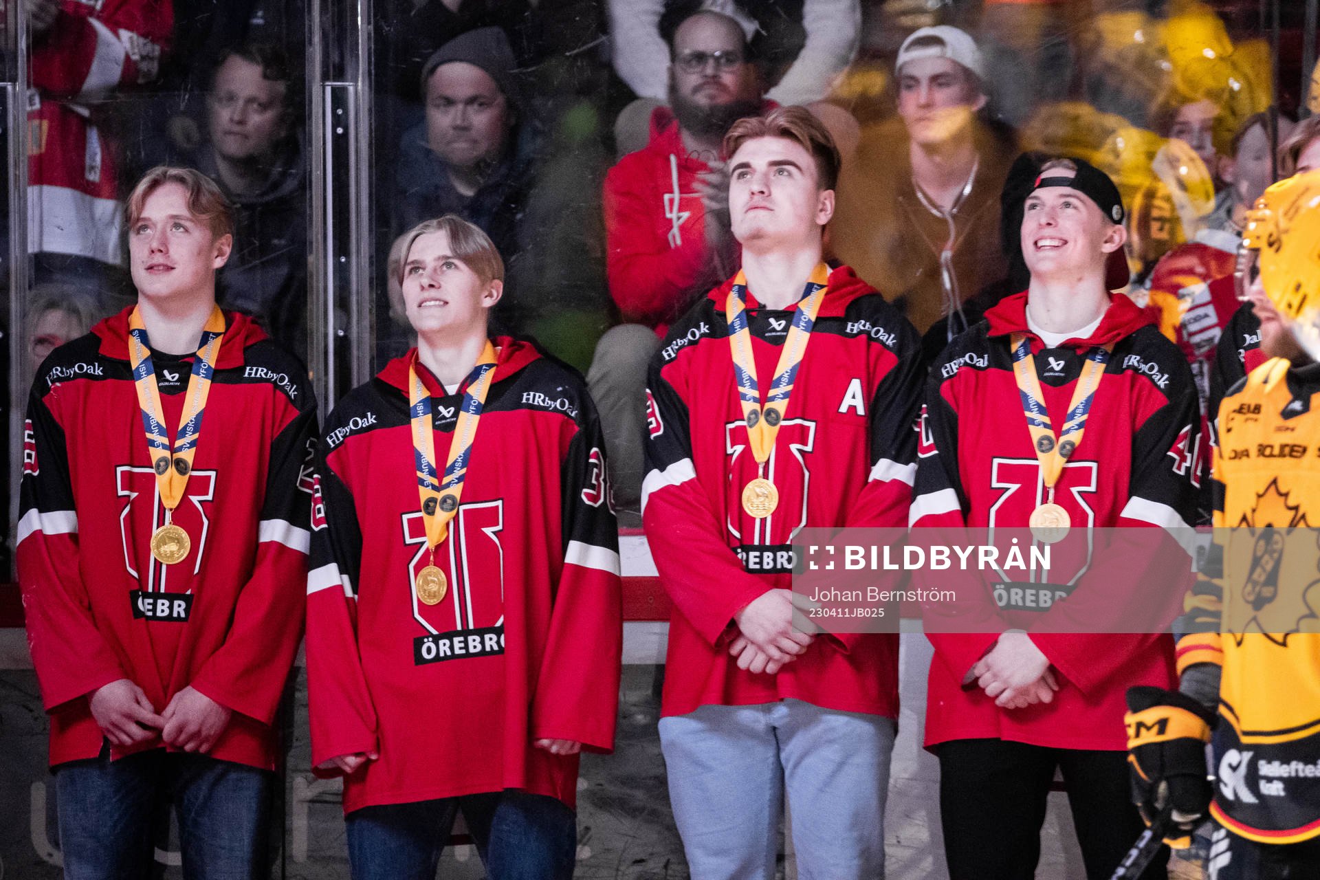 Spelare i Örebros J18-lag hyllas