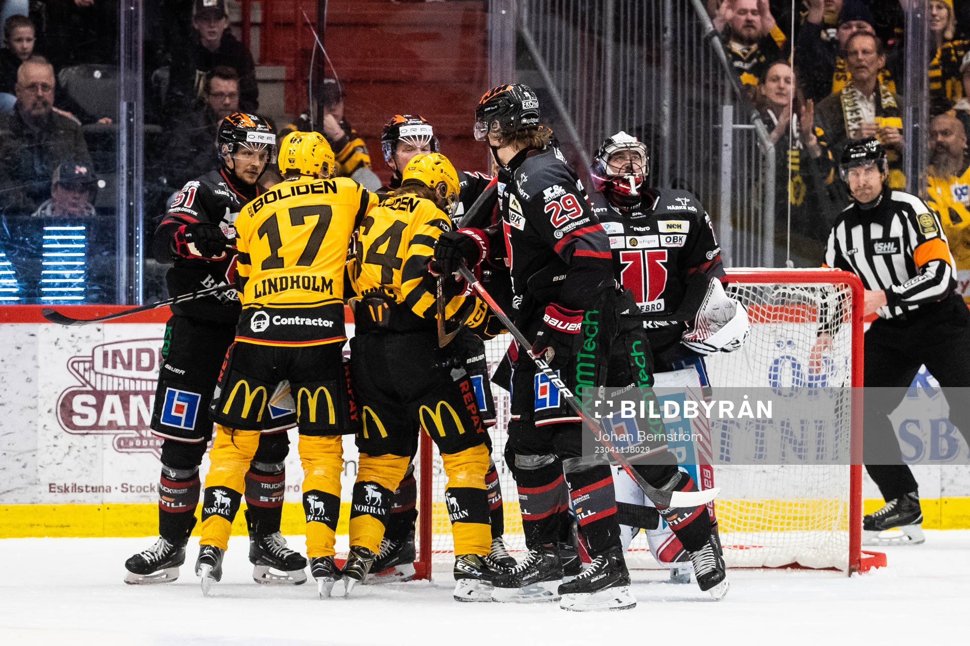 Skellefteås Pär Lindholm och Örebros Kristian Näkyvä