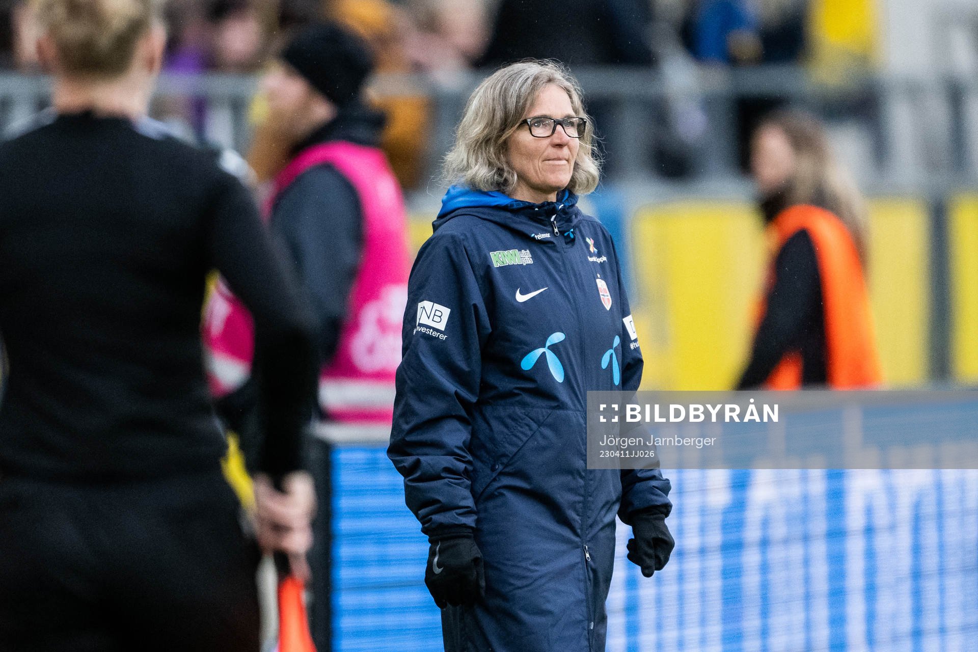 Head coach Hege Riise of Norway