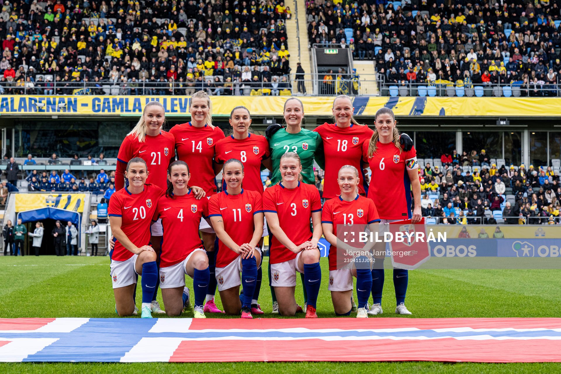 Anna Langås Jøsendal, Ada Hegerberg, Vilde Bøe Risa,